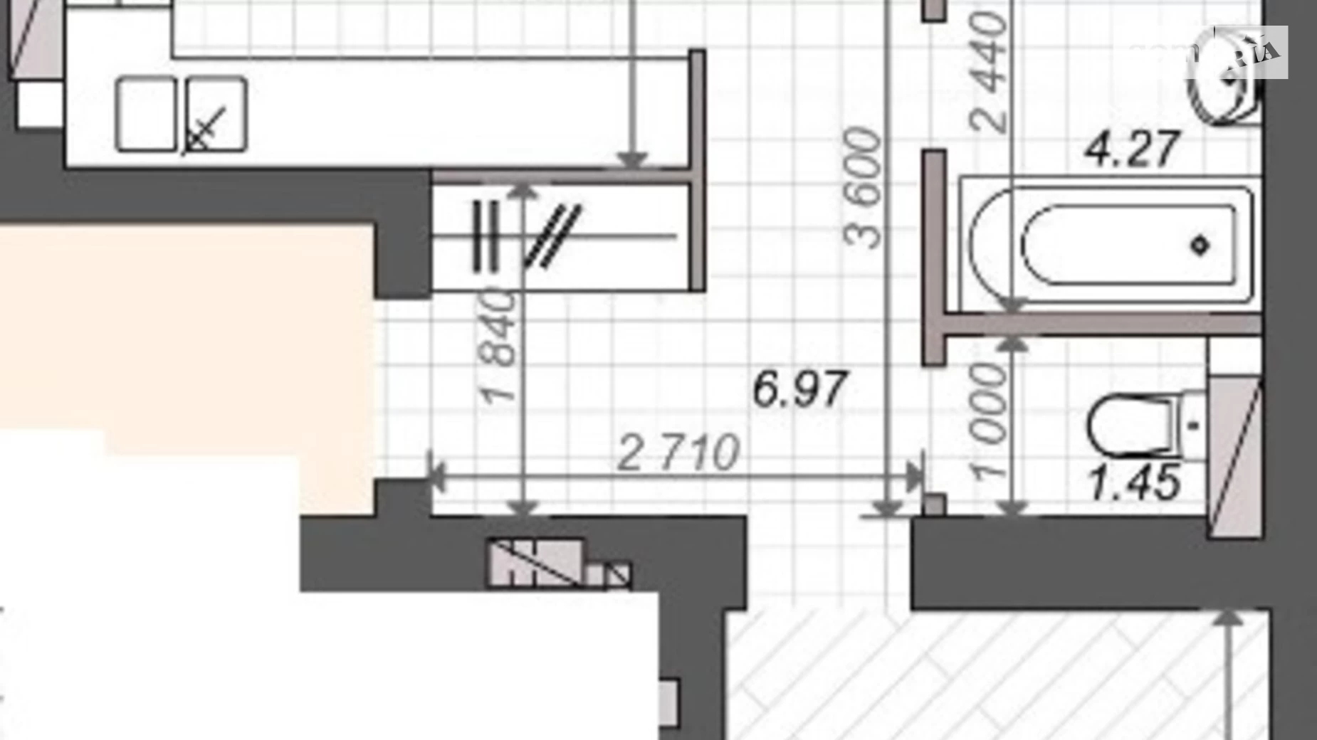 Продается 2-комнатная квартира 62 кв. м в Ирпене, ул. Николая Сингаевского(Новооскольская), 6А