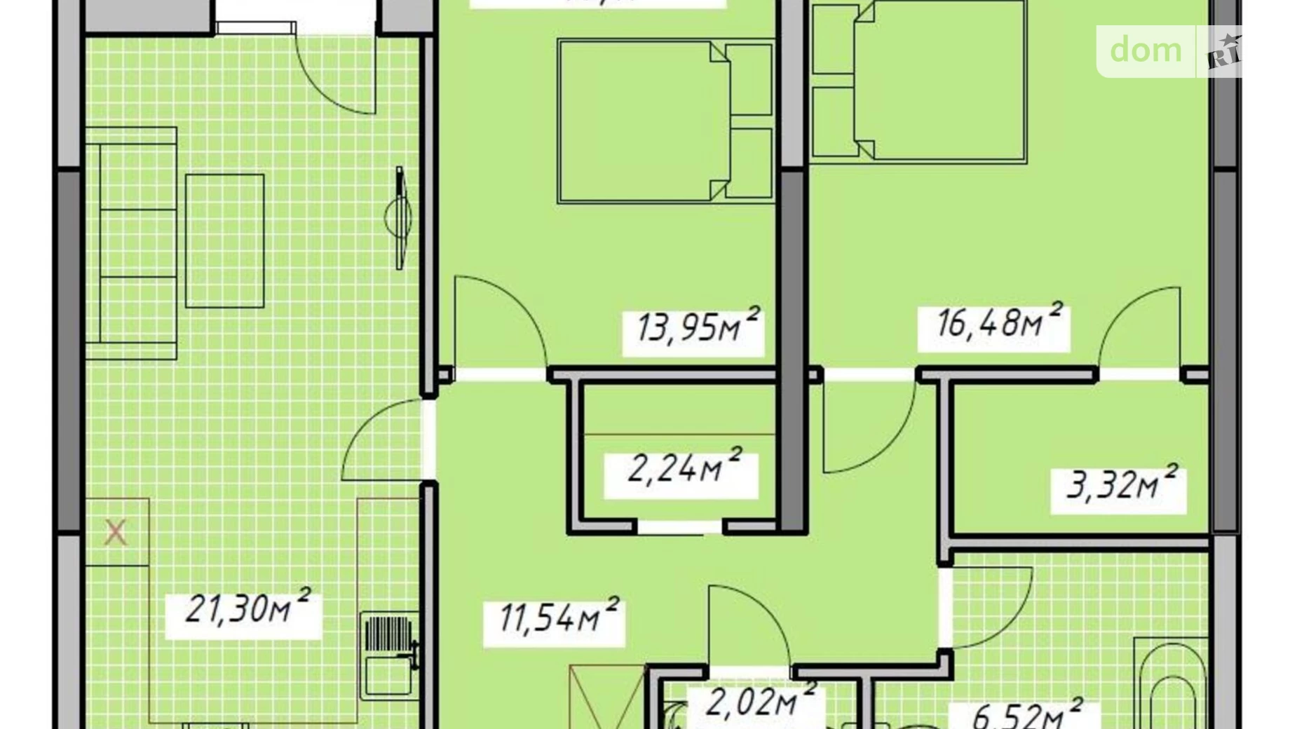 Продается 2-комнатная квартира 79 кв. м в Одессе, ул. Вице-адмирала Азарова, 8 - фото 5