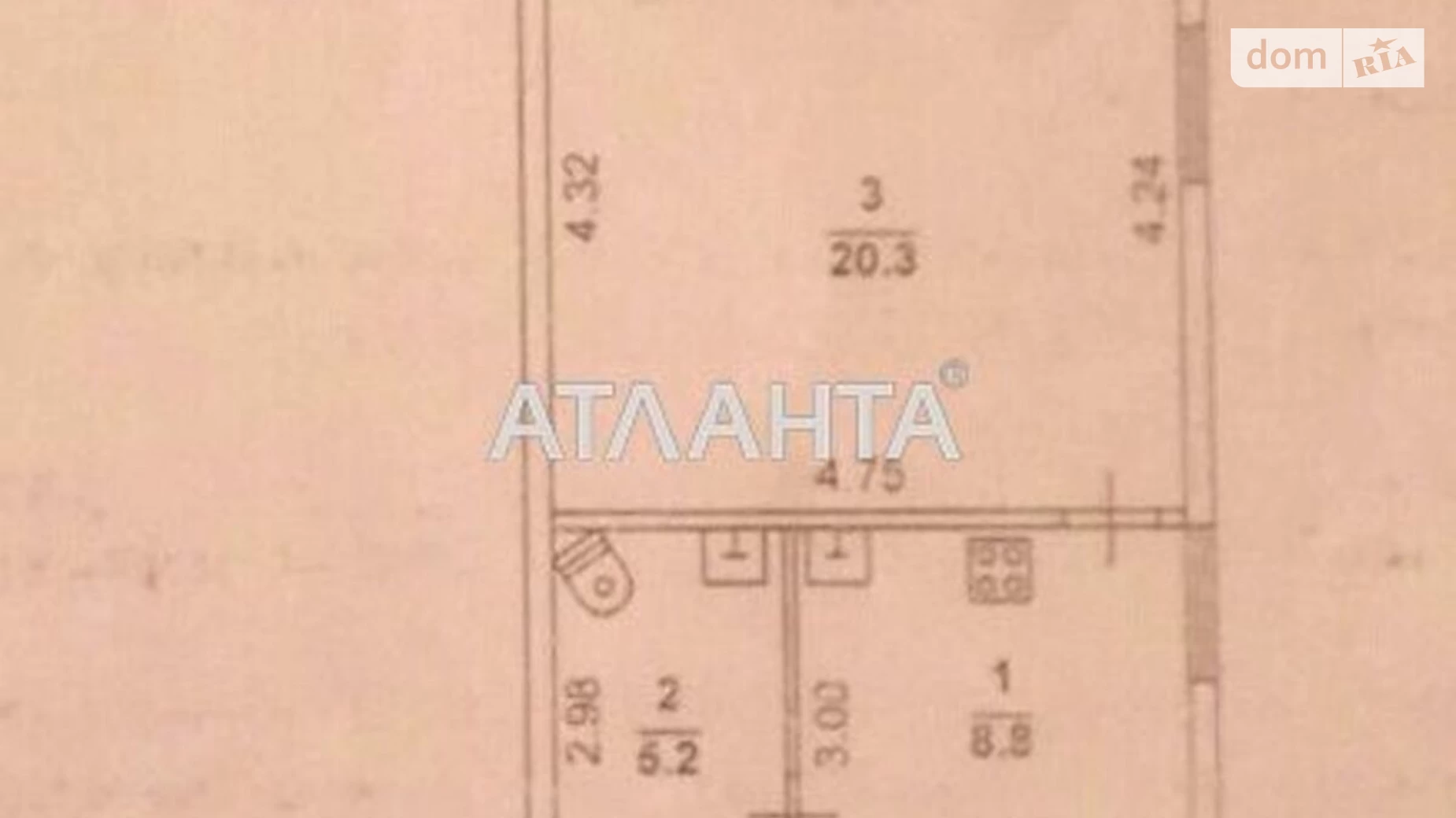 Продается 2-комнатная квартира 47.6 кв. м в Одессе, ул. Михайловская - фото 3