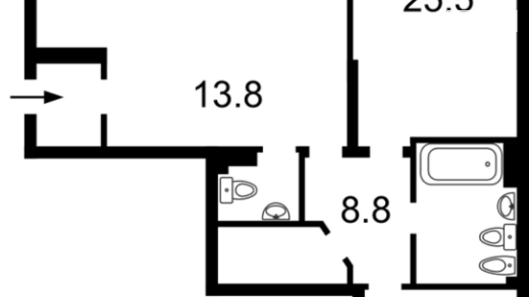 Продается 3-комнатная квартира 113.2 кв. м в Киеве, ул. Василия Тютюнника, 37/1