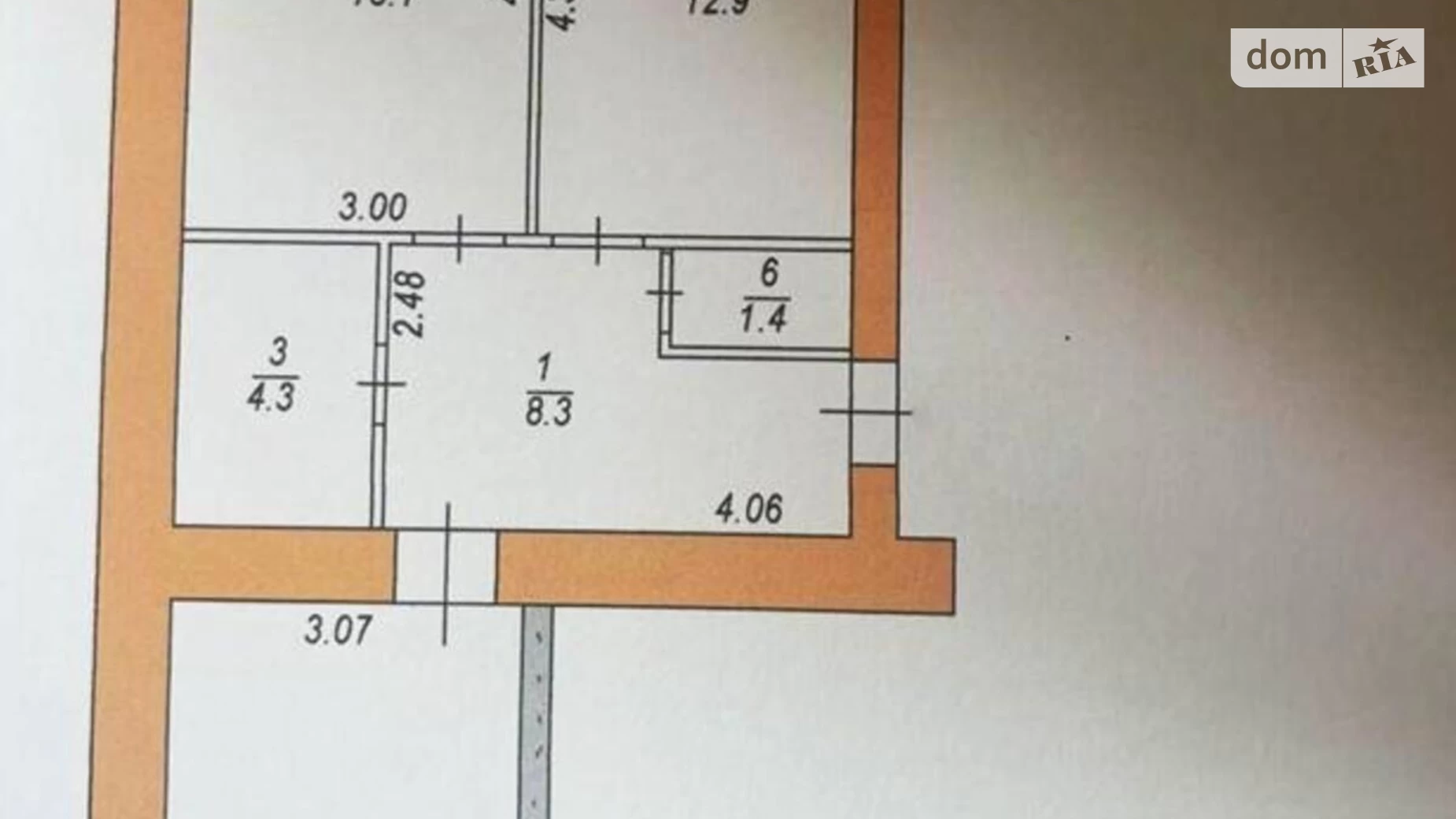 2-комнатная квартира 65 кв. м в Тернополе, ул. Яремы