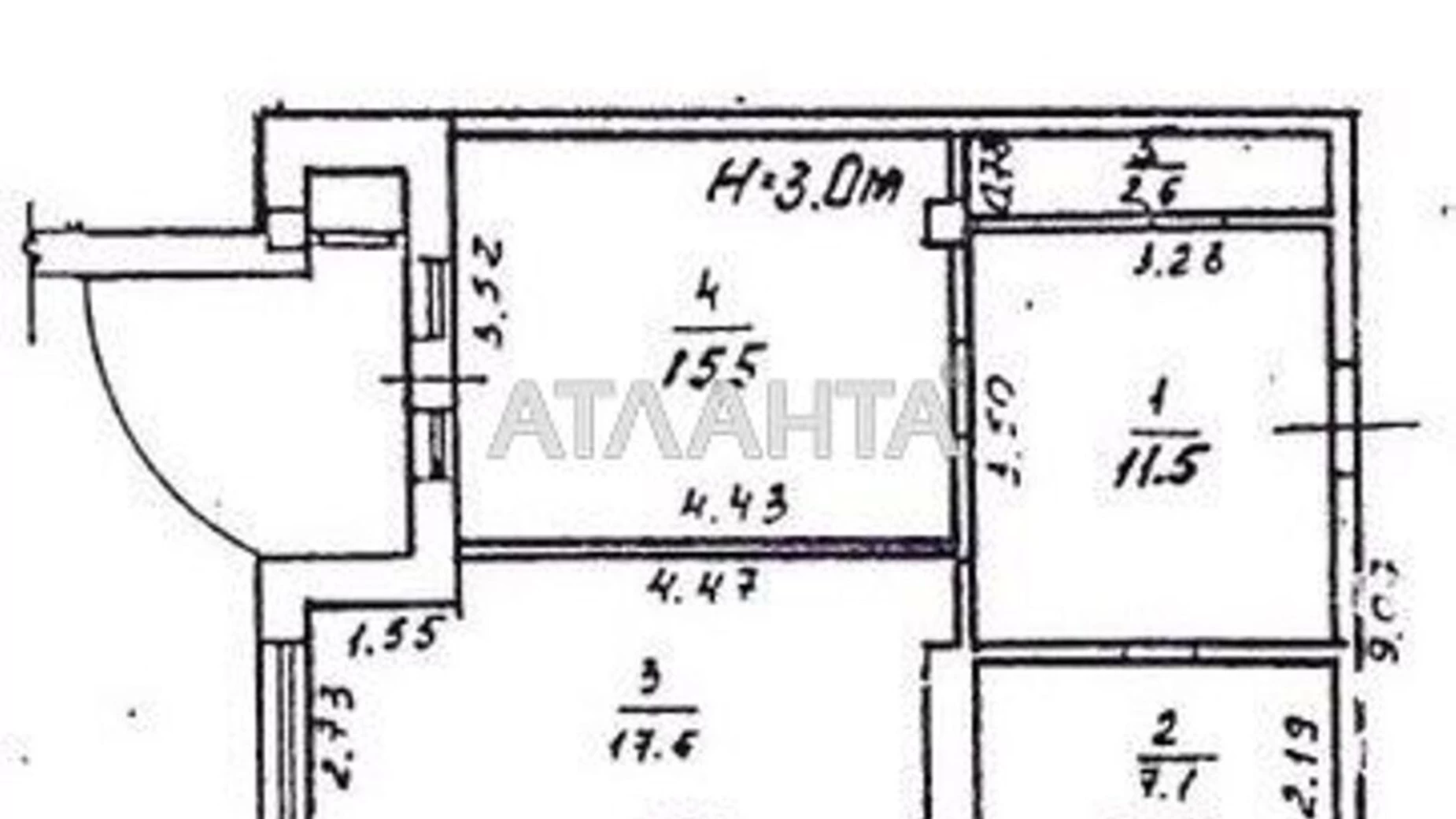 Продается 2-комнатная квартира 58 кв. м в Одессе, ул. Люстдорфская дорога, 140/1 - фото 4