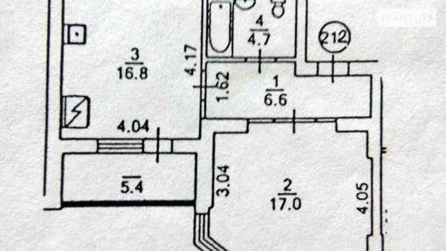 Продається 1-кімнатна квартира 50 кв. м у Києві, вул. Гришка Михайла, 9