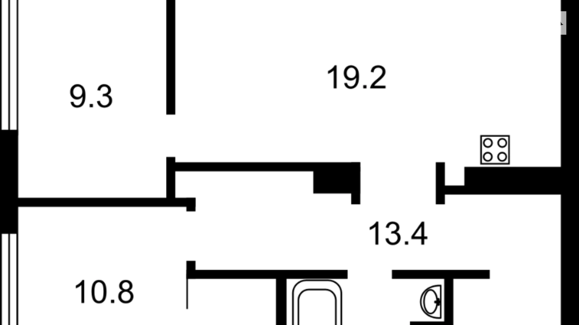 Продается 2-комнатная квартира 63 кв. м в Киеве, ул. Предславинская, 42 - фото 4