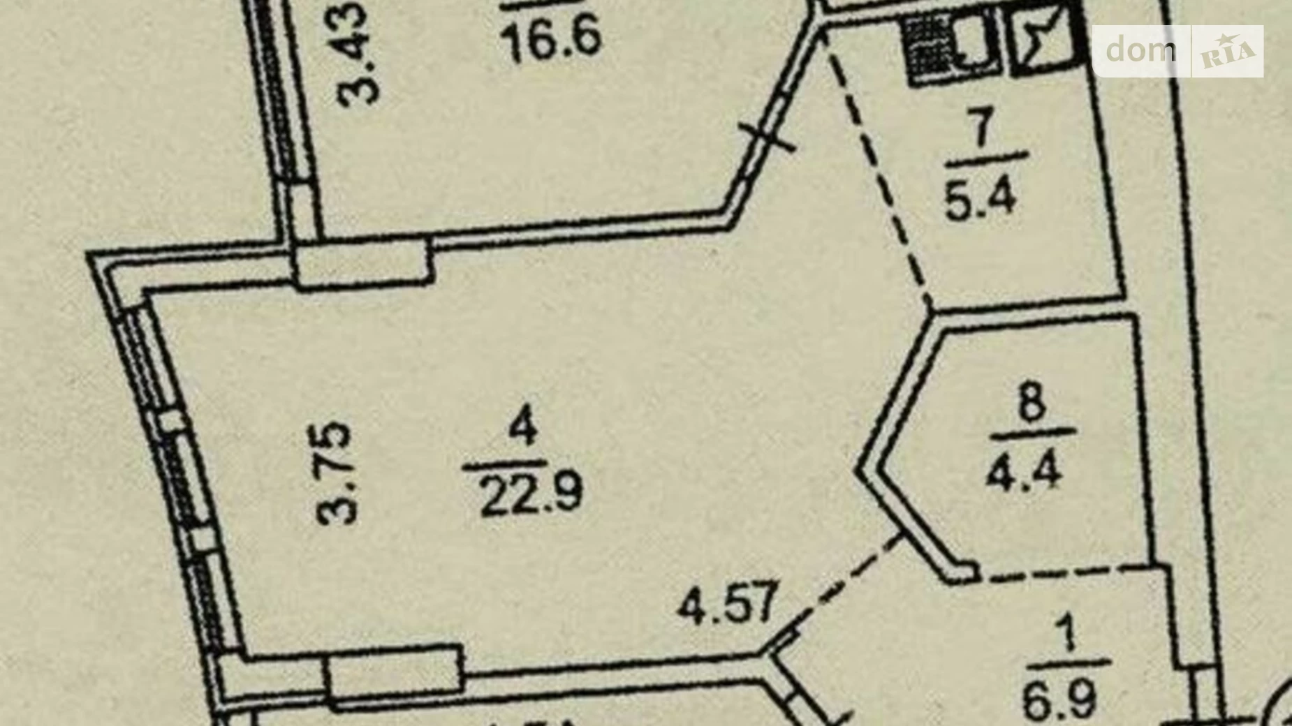 Продается 3-комнатная квартира 82 кв. м в Киеве, ул. Федора Эрнста, 16Б