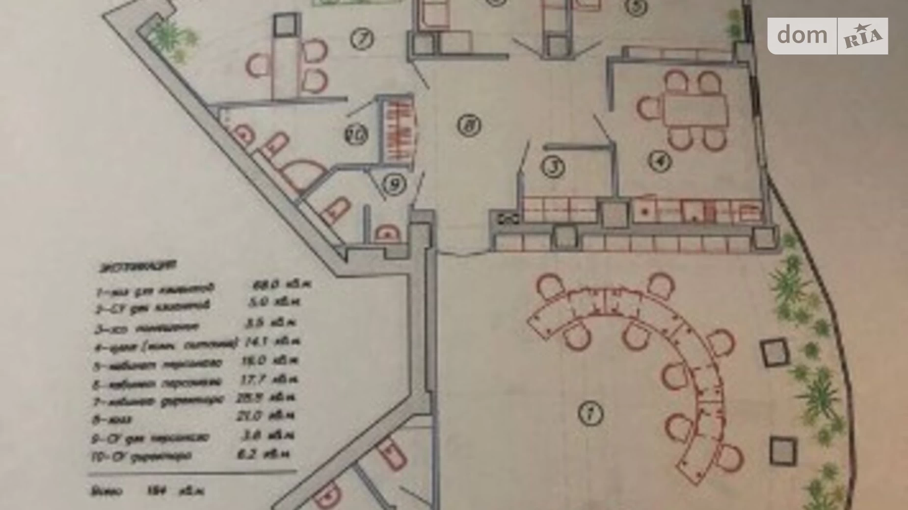 Продается 4-комнатная квартира 185 кв. м в Днепре, просп. Науки(Гагарина)