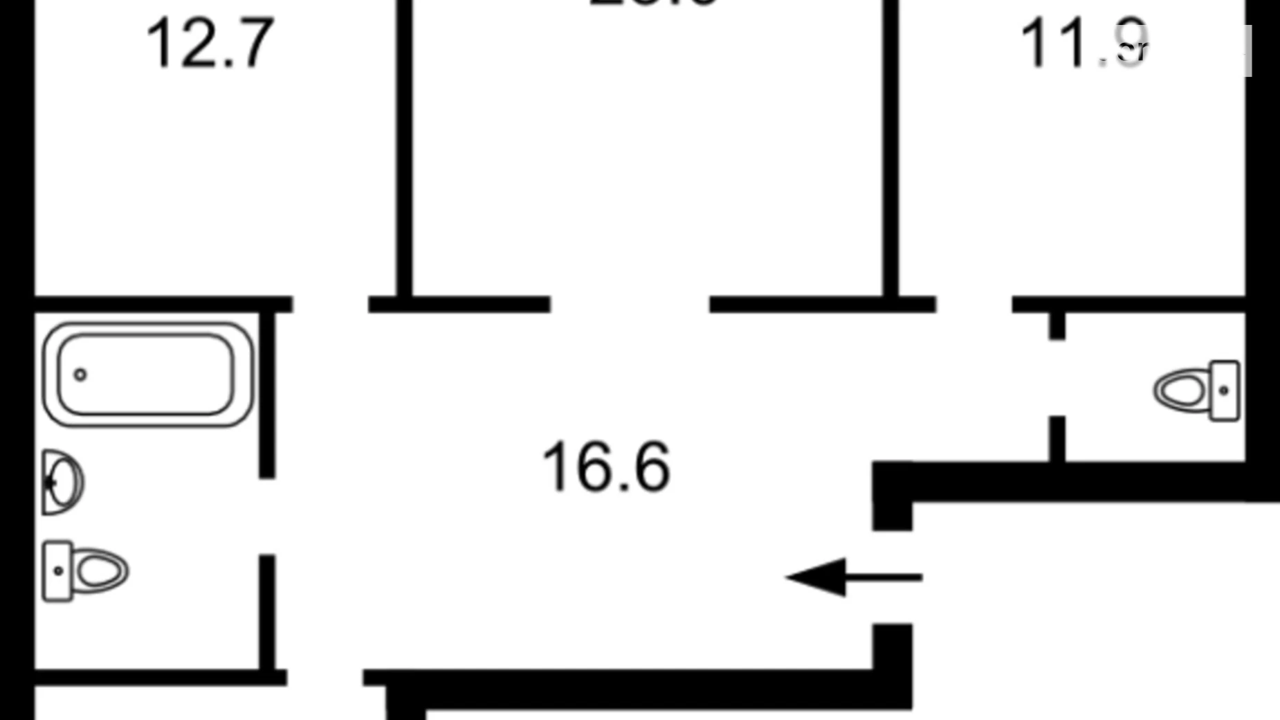 Продается 3-комнатная квартира 91 кв. м в Киеве, ул. Хмельницкая, 10 - фото 4