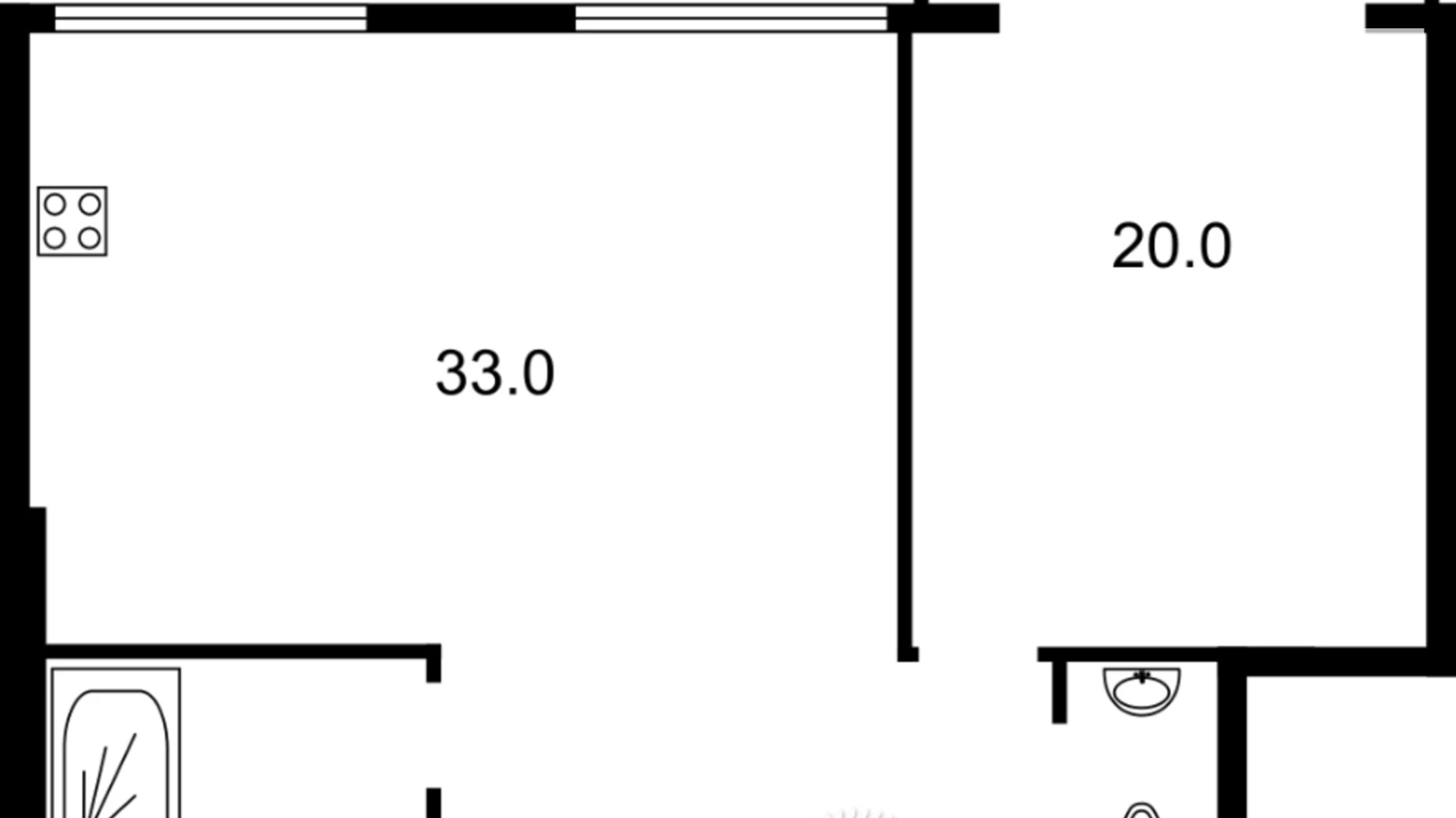 Продается 1-комнатная квартира 59 кв. м в Киеве, ул. Метрологическая, 21Б - фото 3