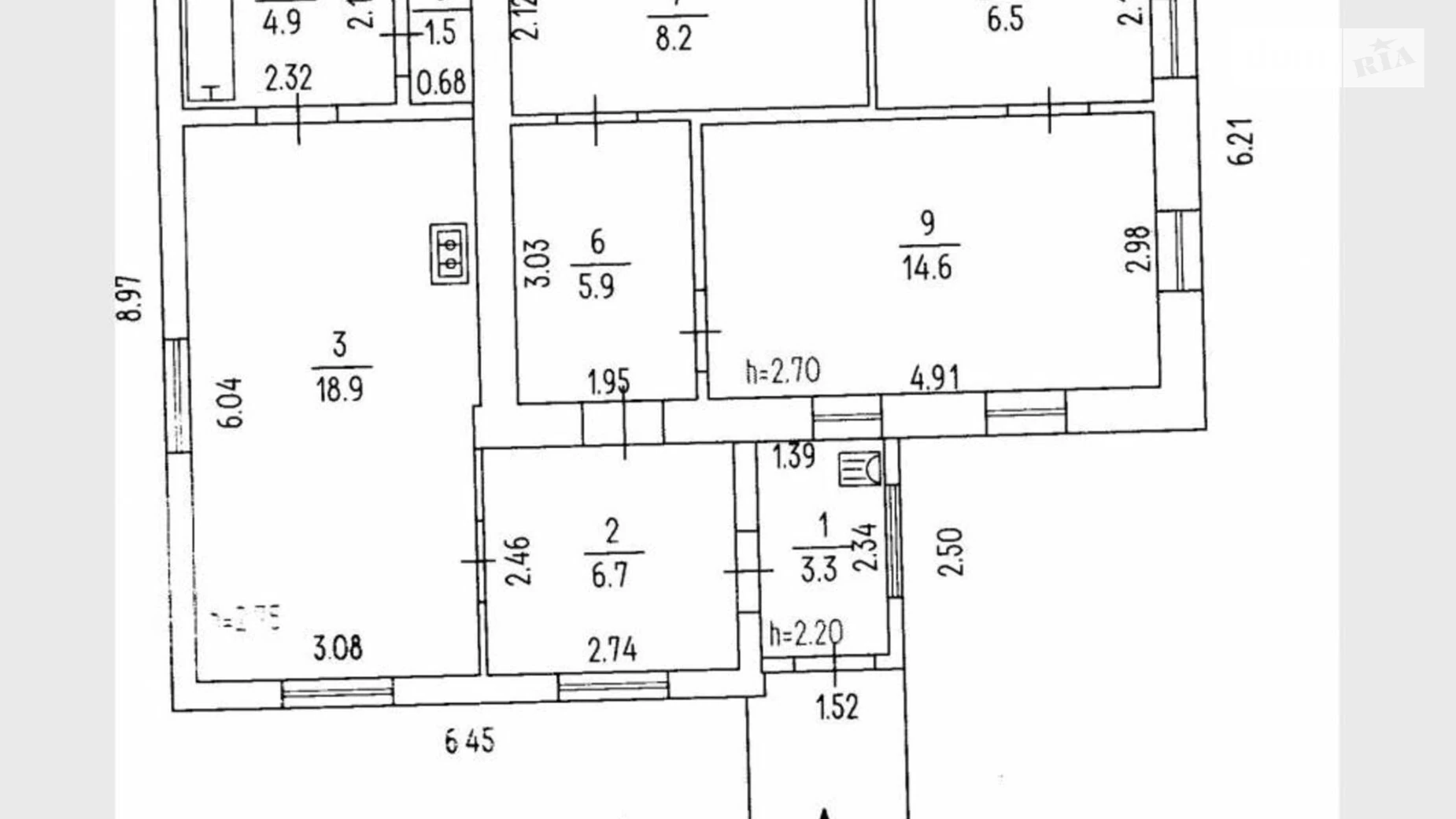 Продается одноэтажный дом 71 кв. м с мебелью, ул. Шевченко