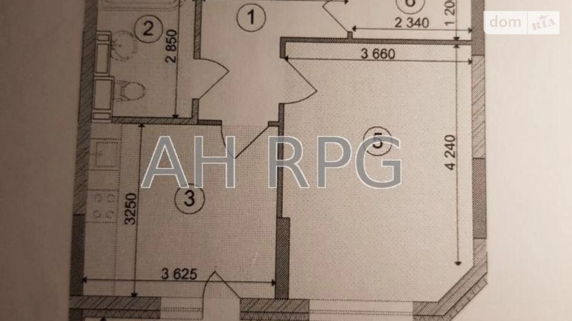 Продається 1-кімнатна квартира 43 кв. м у Києві, бул. Академіка Вернадського, 24