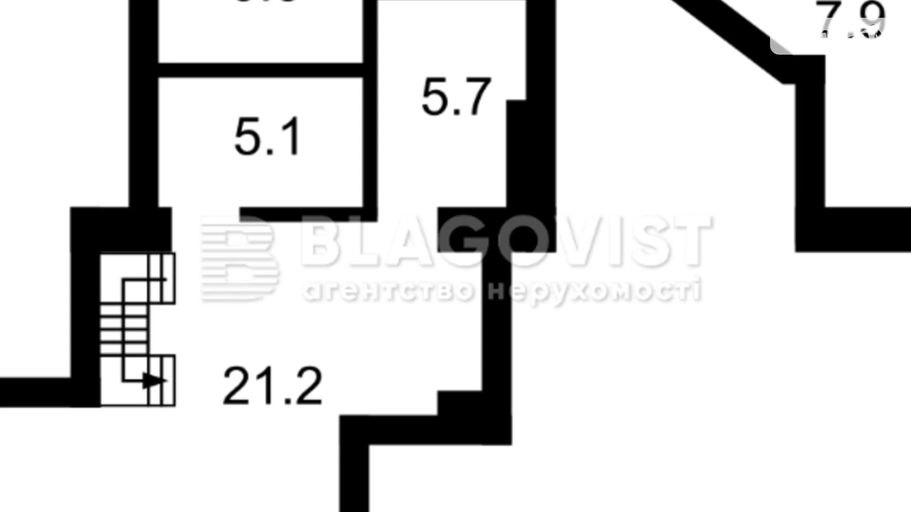 Продається 4-кімнатна квартира 160 кв. м у Києві, вул. Ольгинська, 2/1