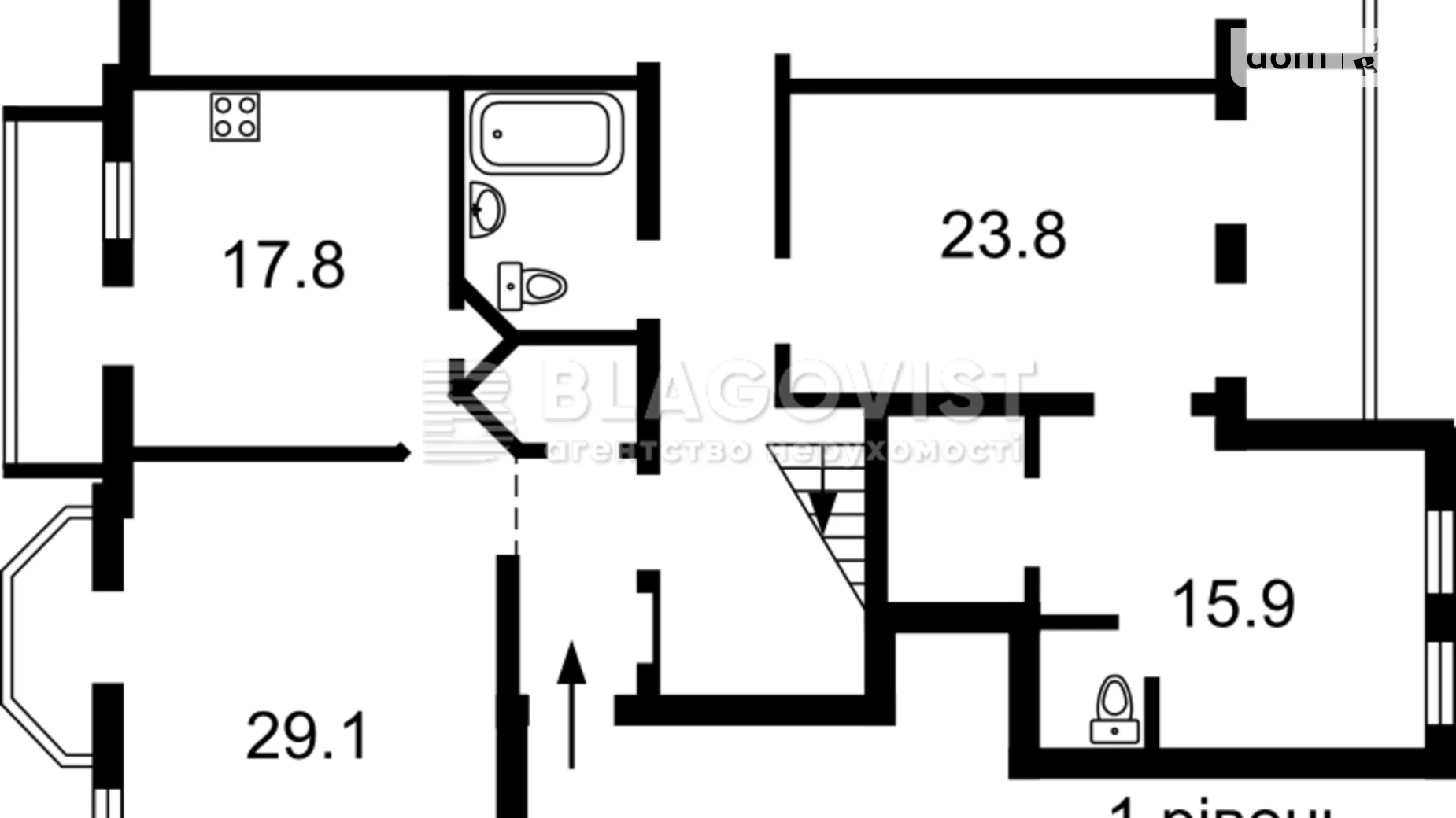 Продается 9-комнатная квартира 326 кв. м в Киеве, ул. Институтская, 13/4 - фото 2