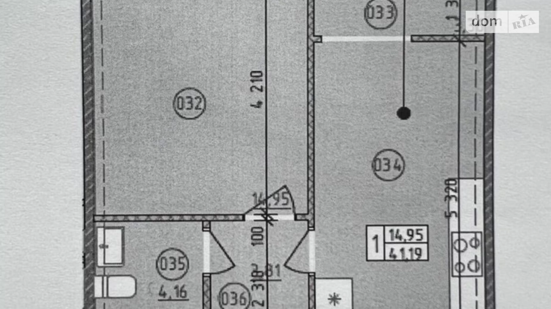 Продается 1-комнатная квартира 41 кв. м в Киеве, ул. Михаила Максимовича, 24 - фото 3