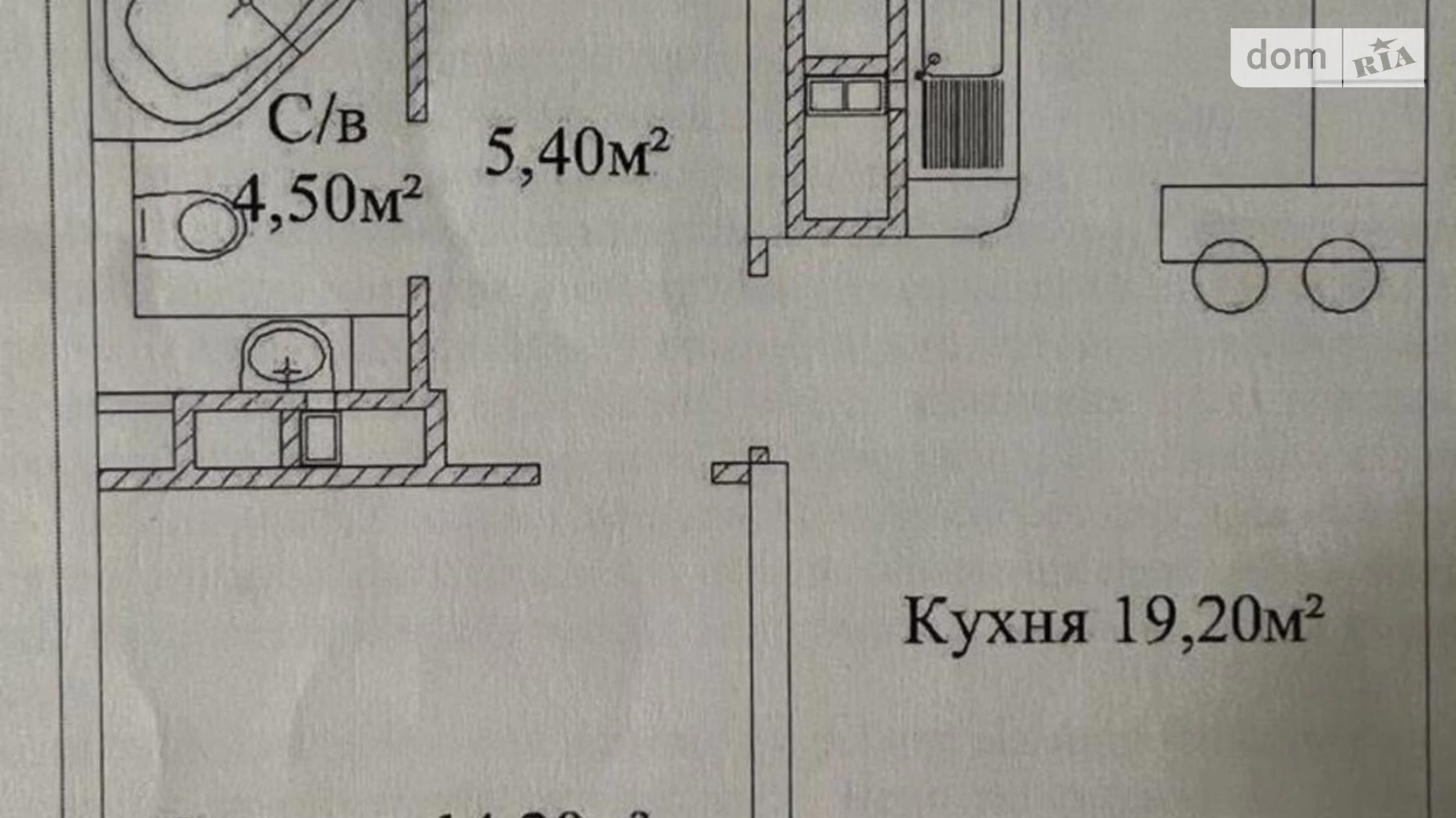 Продається 1-кімнатна квартира 47 кв. м у Одесі, вул. Варненська, 27/2А