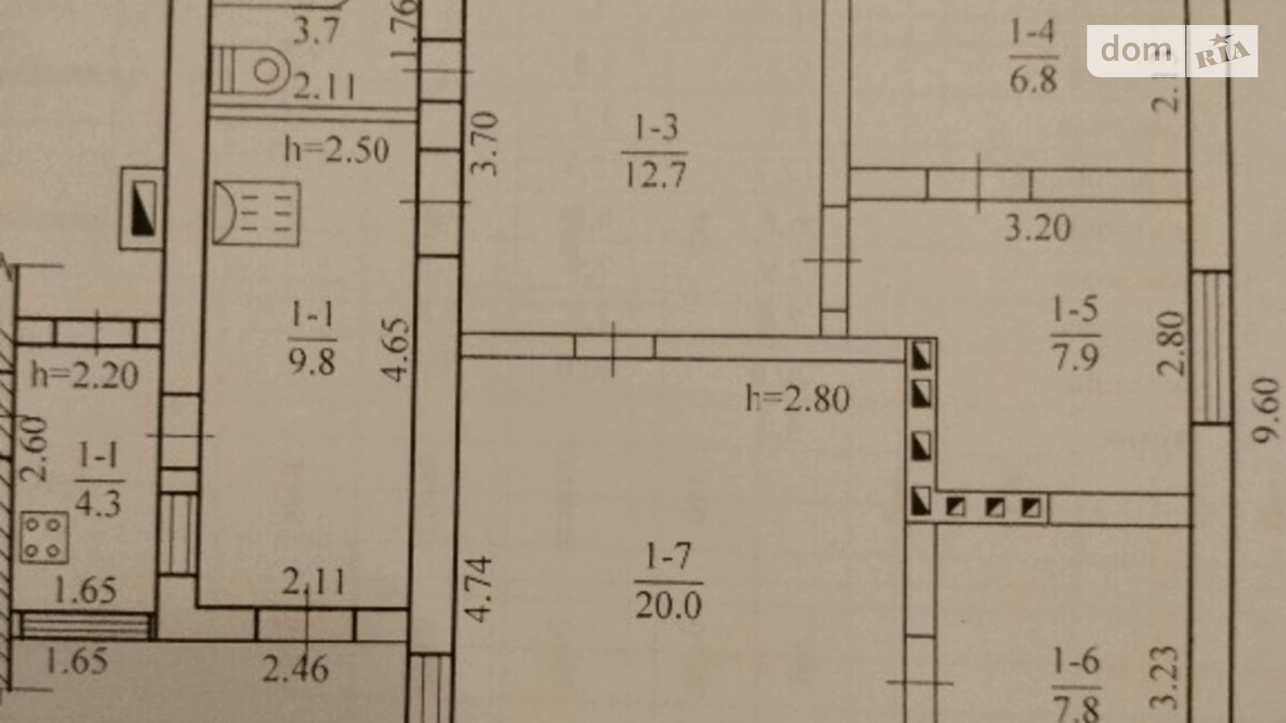 Продается одноэтажный дом 73 кв. м с балконом, ул. Южная, 8