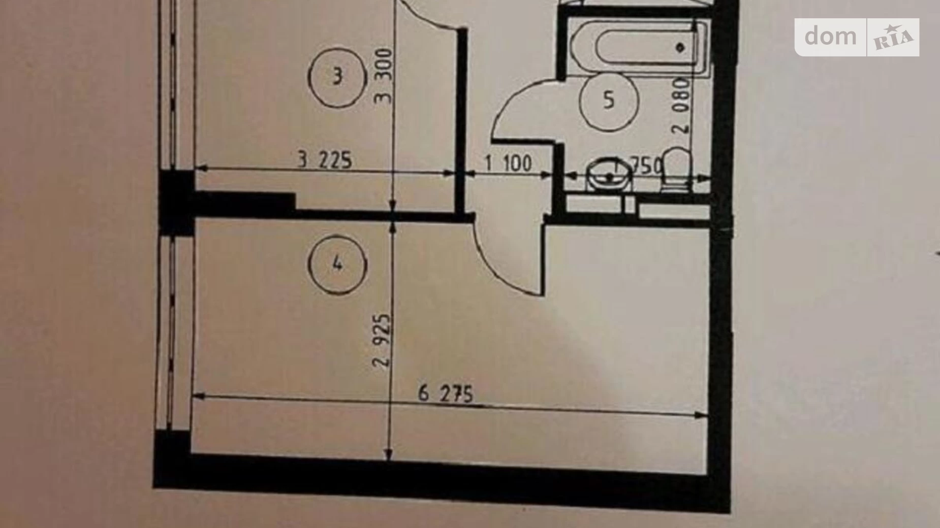 Продается 2-комнатная квартира 53 кв. м в Киеве, ул. Крайняя, 1