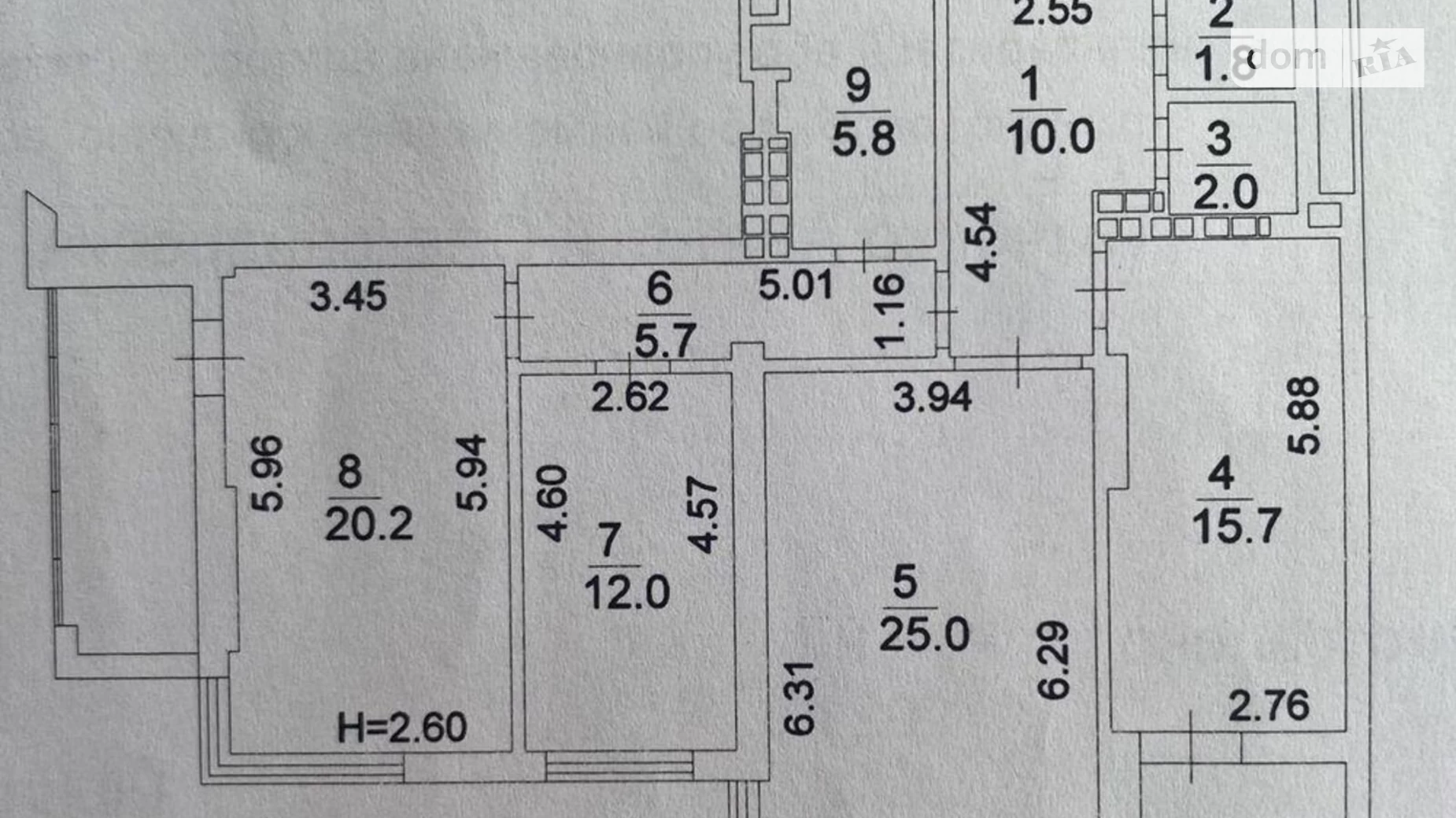 Продается 3-комнатная квартира 110.4 кв. м в Киеве, просп. Валерия Лобановского(Краснозвёздный), 4В - фото 3