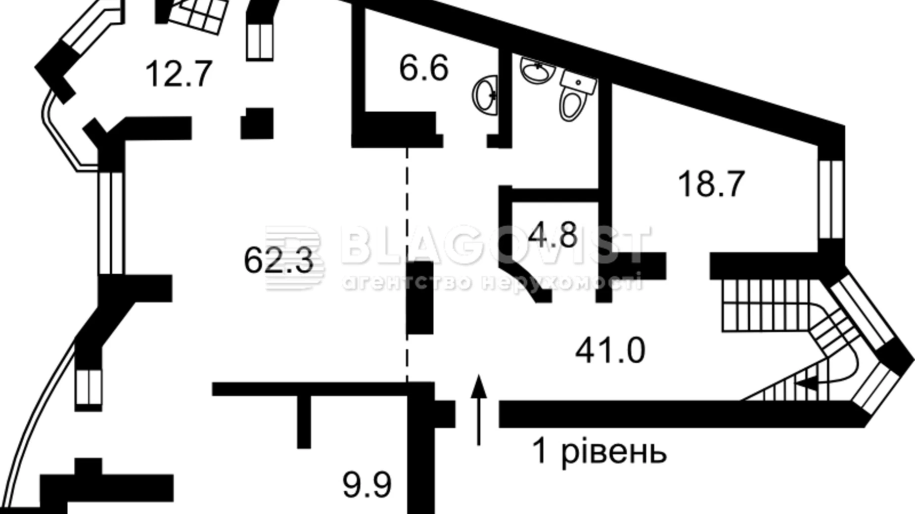 Продается 5-комнатная квартира 318.7 кв. м в Киеве, ул. Богдана Хмельницкого, 58А