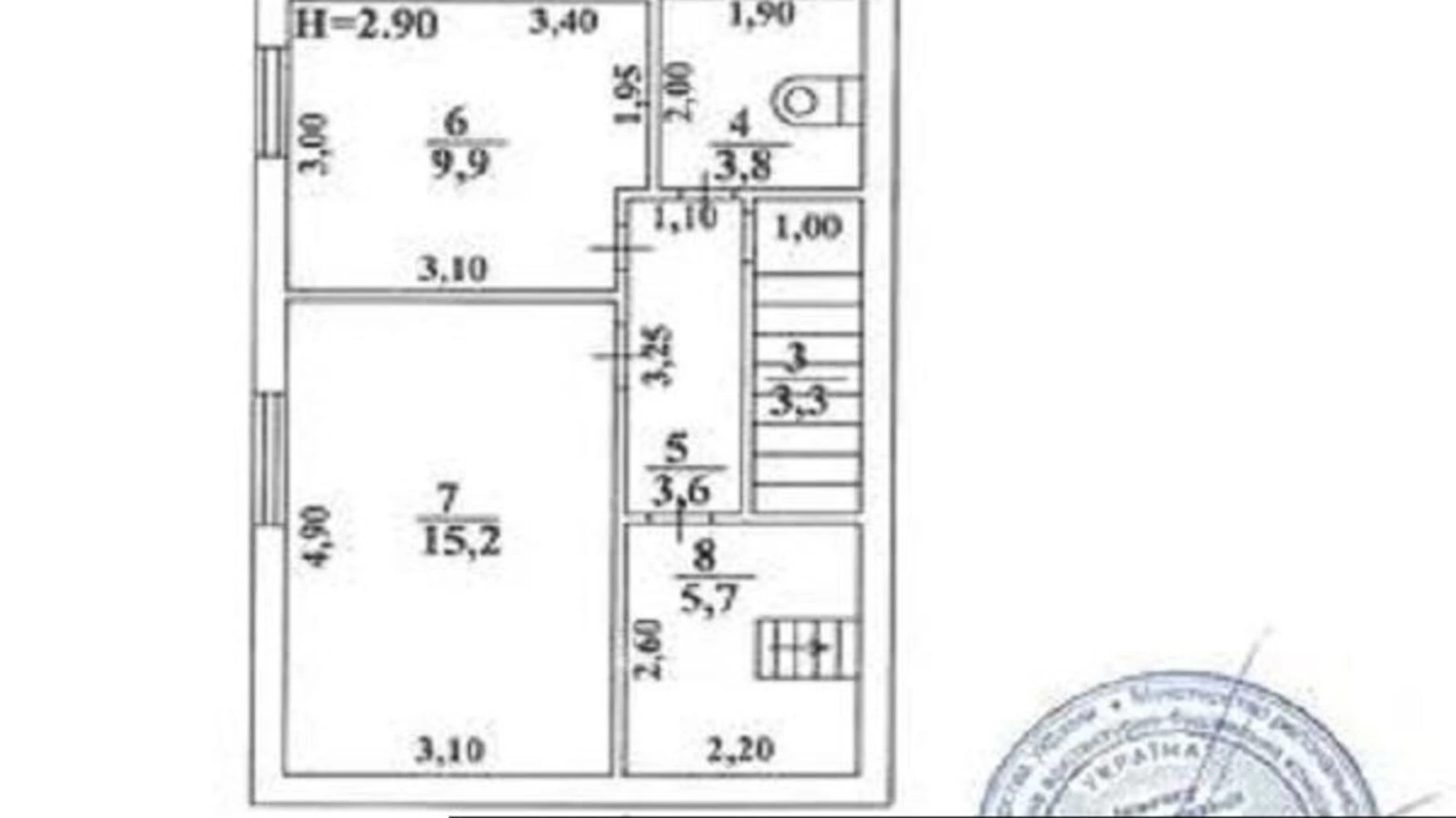 Продається 4-кімнатна квартира 81 кв. м у Одесі, вул. Асташкіна, 3