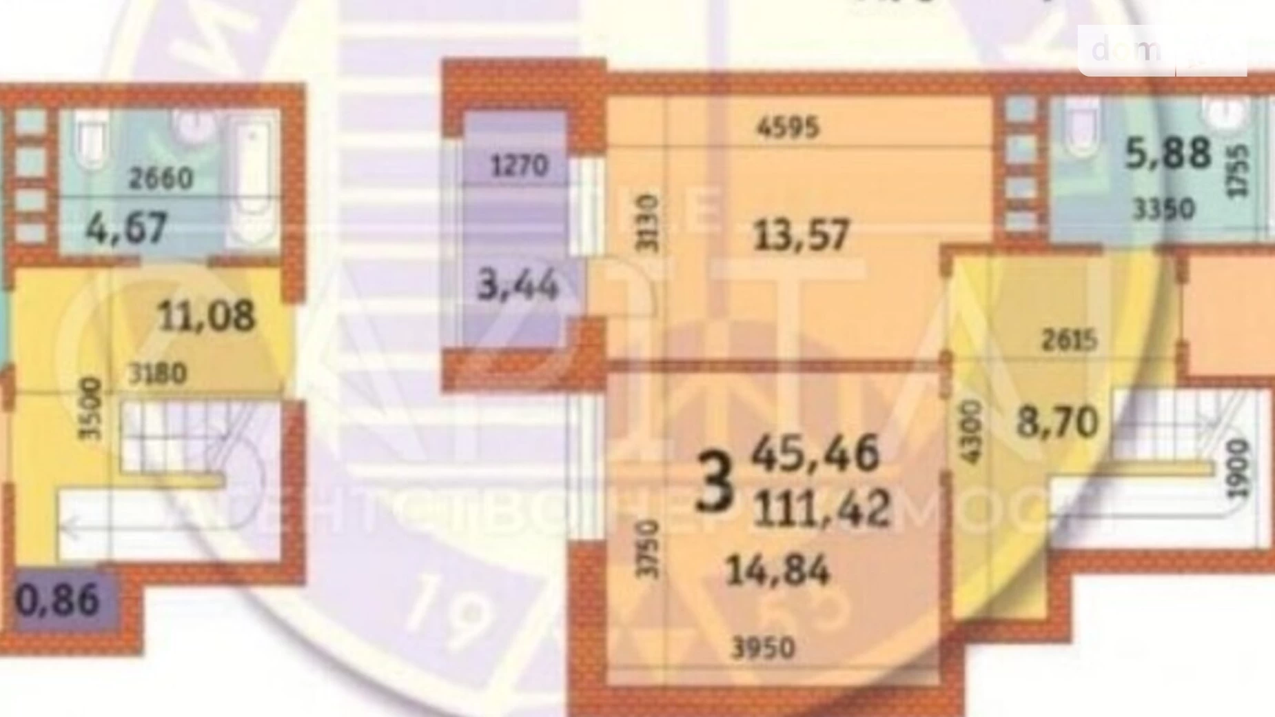 Продається 3-кімнатна квартира 111.42 кв. м у Києві, вул. Іоанна Павла II(Патріса Лумумби), 11 - фото 2