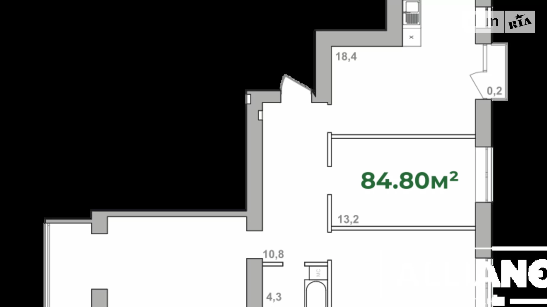 Продается 3-комнатная квартира 85 кв. м в Ивано-Франковске, ул. Гетьмана Ивана Мазепы - фото 2