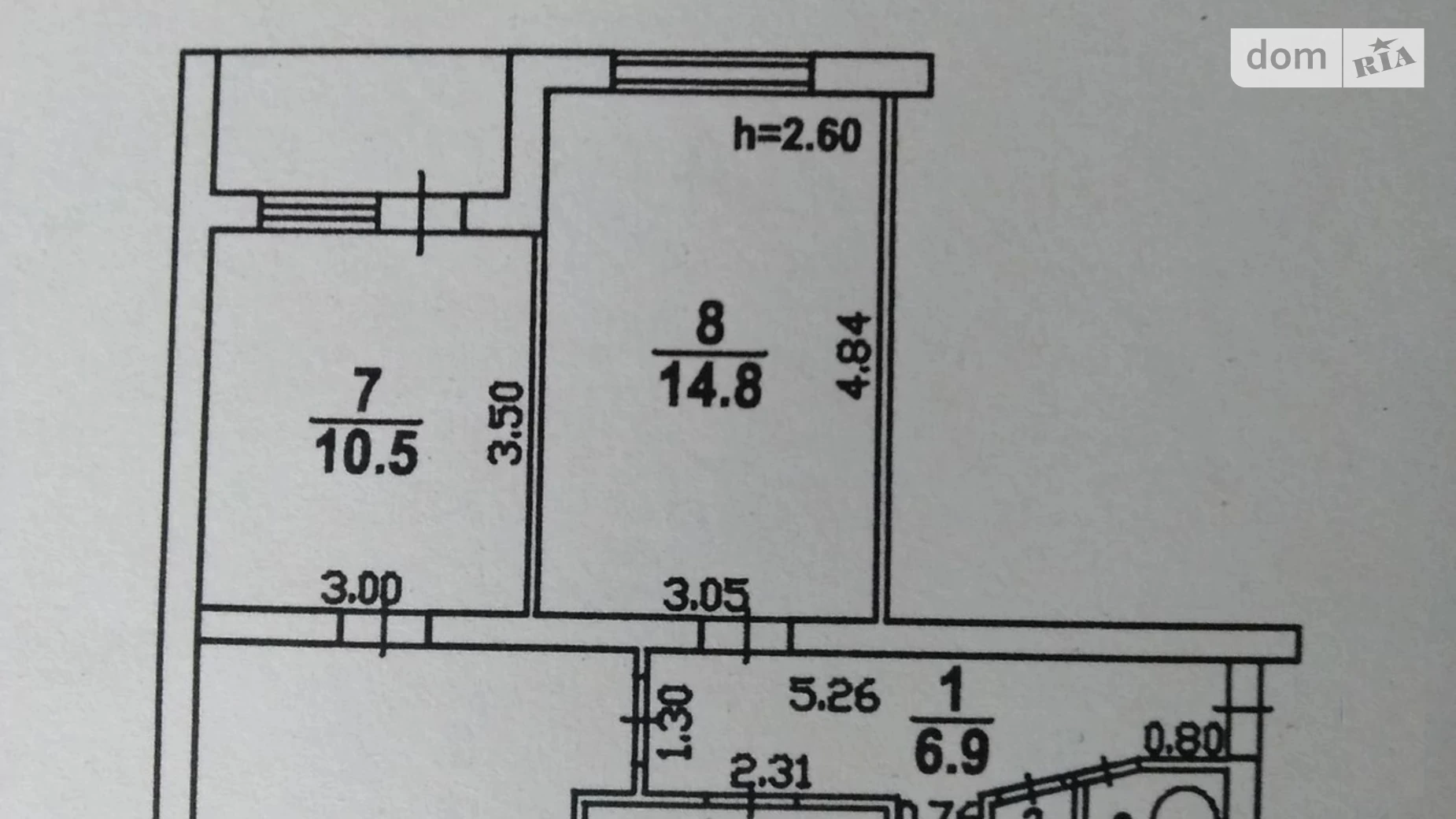 Продається 4-кімнатна квартира 85 кв. м у Одесі, вул. Транспортна, 8