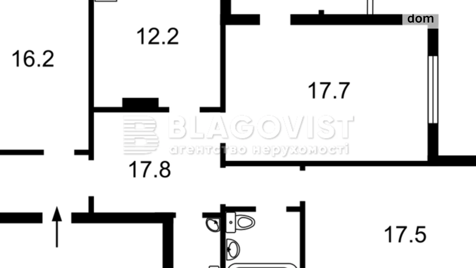 Продається 3-кімнатна квартира 94 кв. м у Києві, пров. Моторний, 11Б