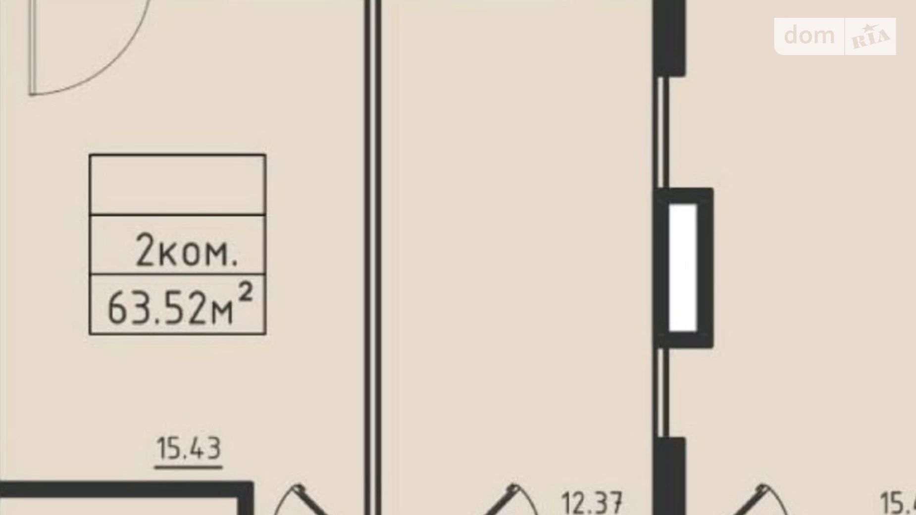 Продается 2-комнатная квартира 63 кв. м в Одессе, ул. Дача Ковалевского