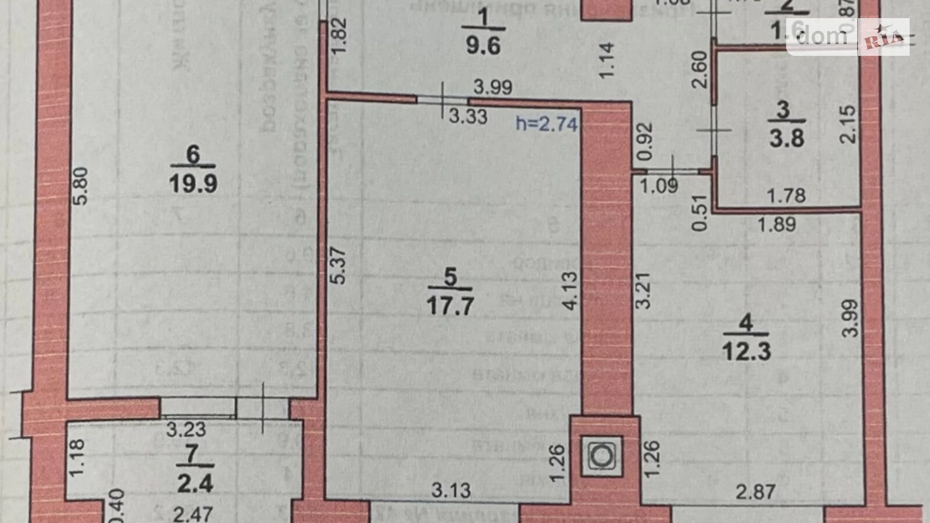 Продается 2-комнатная квартира 67 кв. м в Хмельницком, ул. Лесогриневецкая