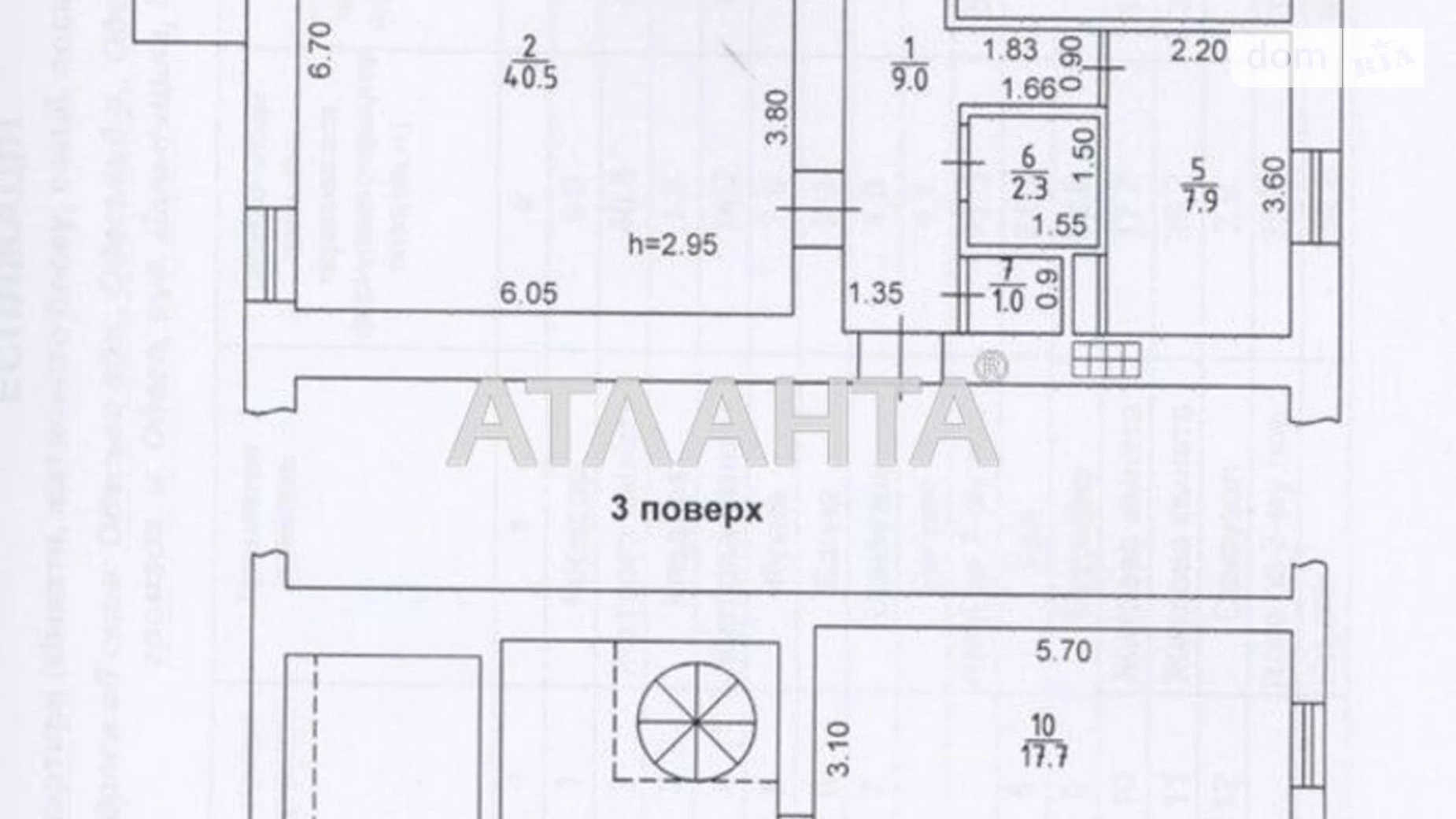 Продається 4-кімнатна квартира 150 кв. м у Одесі, вул. Дальницька