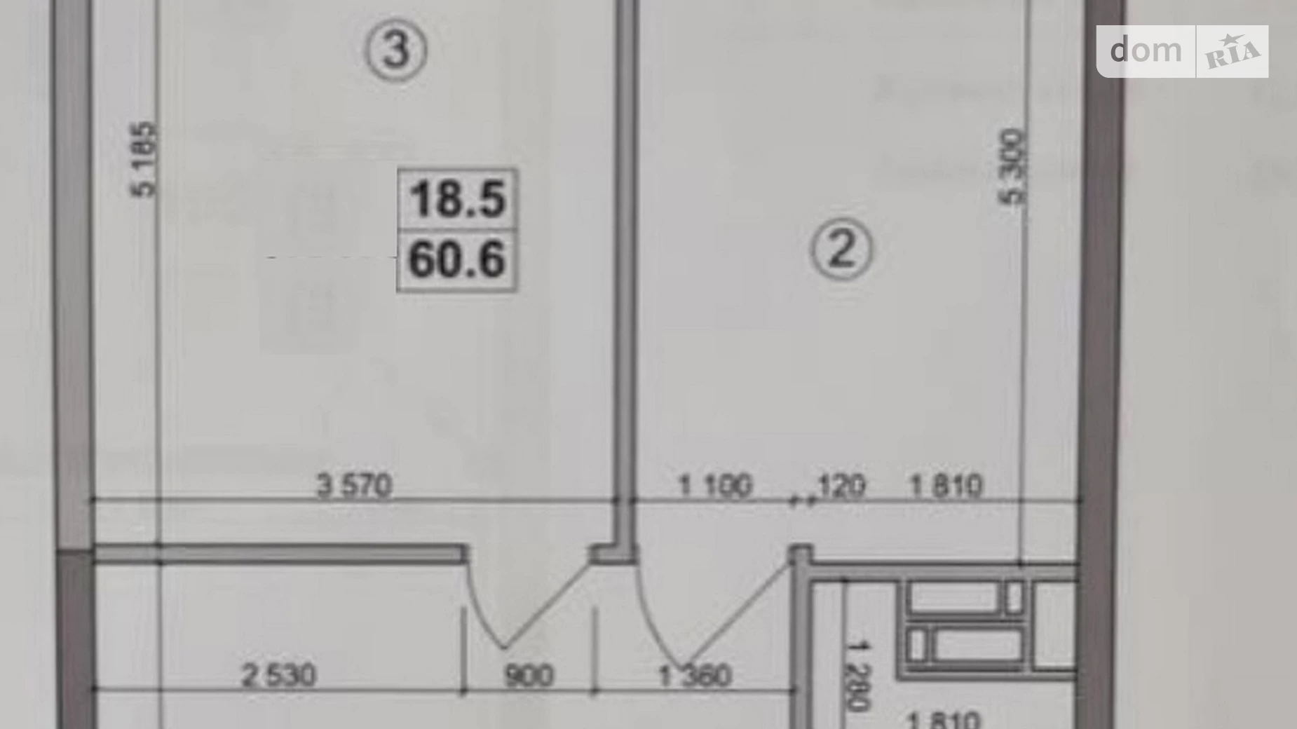 Продається 2-кімнатна квартира 61 кв. м у Києві, вул. Данила Щербаківського(Щербакова), 52