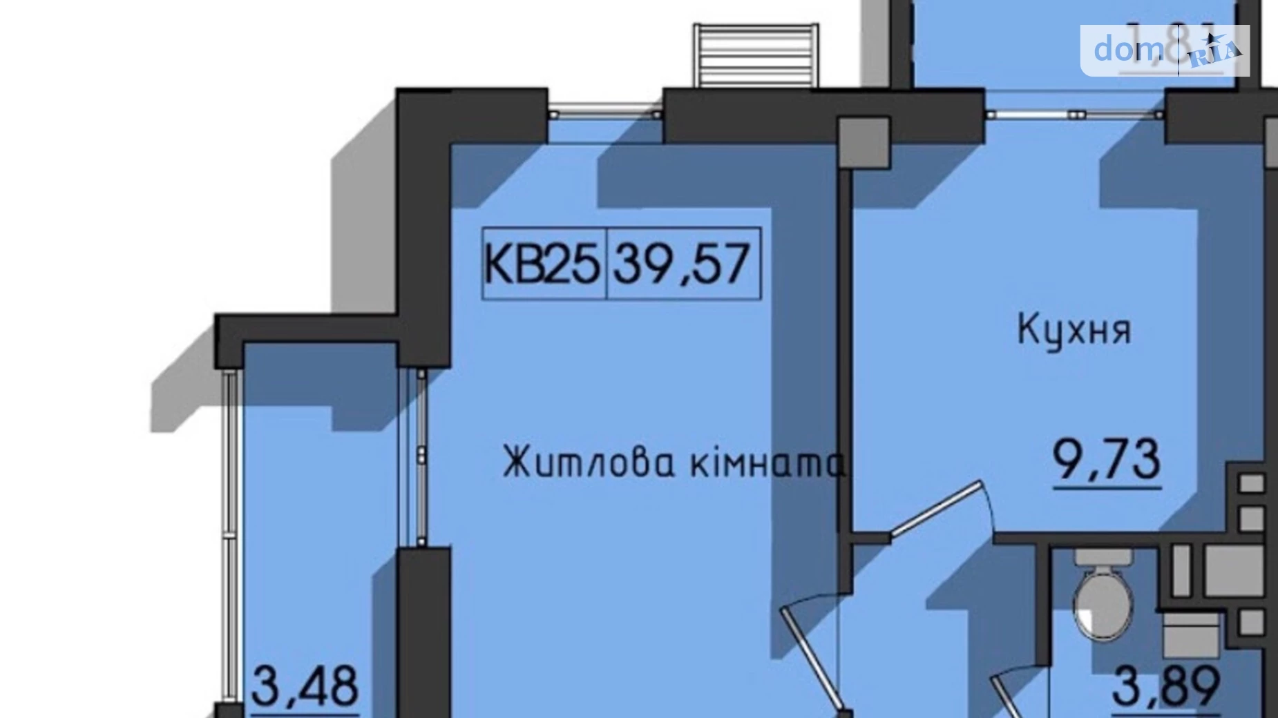 Продается 1-комнатная квартира 40 кв. м в Одессе, ул. Космонавтов