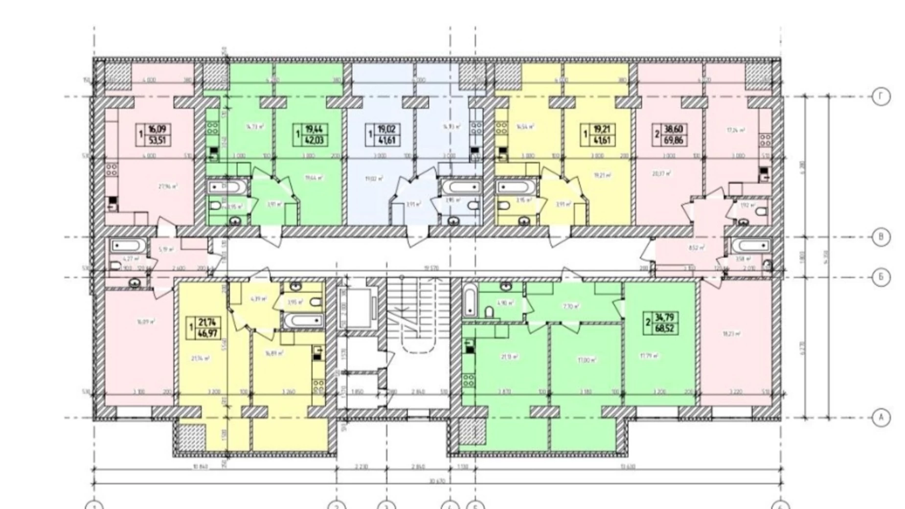 Продается 1-комнатная квартира 33 кв. м в Хмельницком, ул. Озерная, 14/1 - фото 3