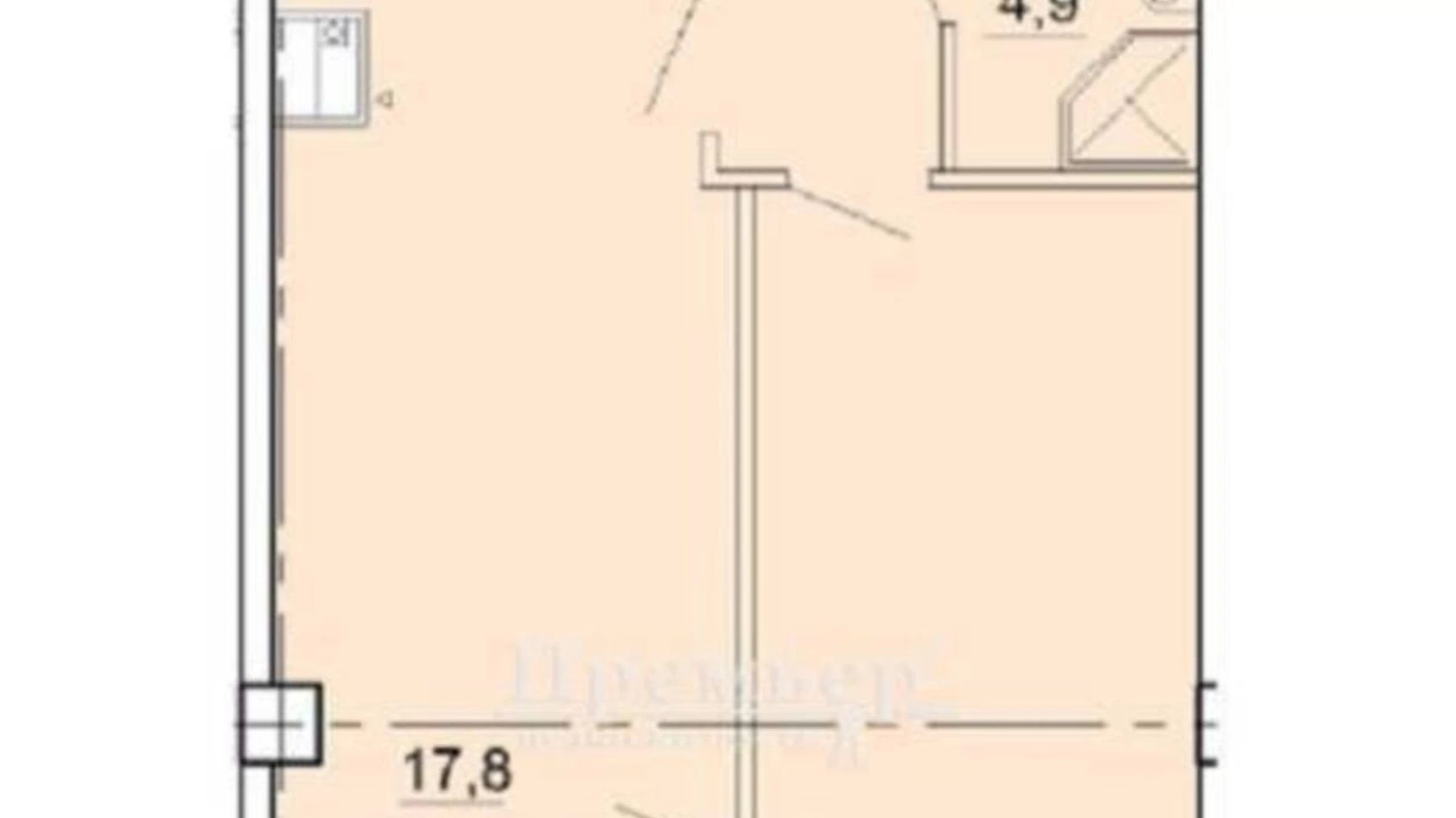 Продается 1-комнатная квартира 48 кв. м в Одессе, ул. Карантинная - фото 4