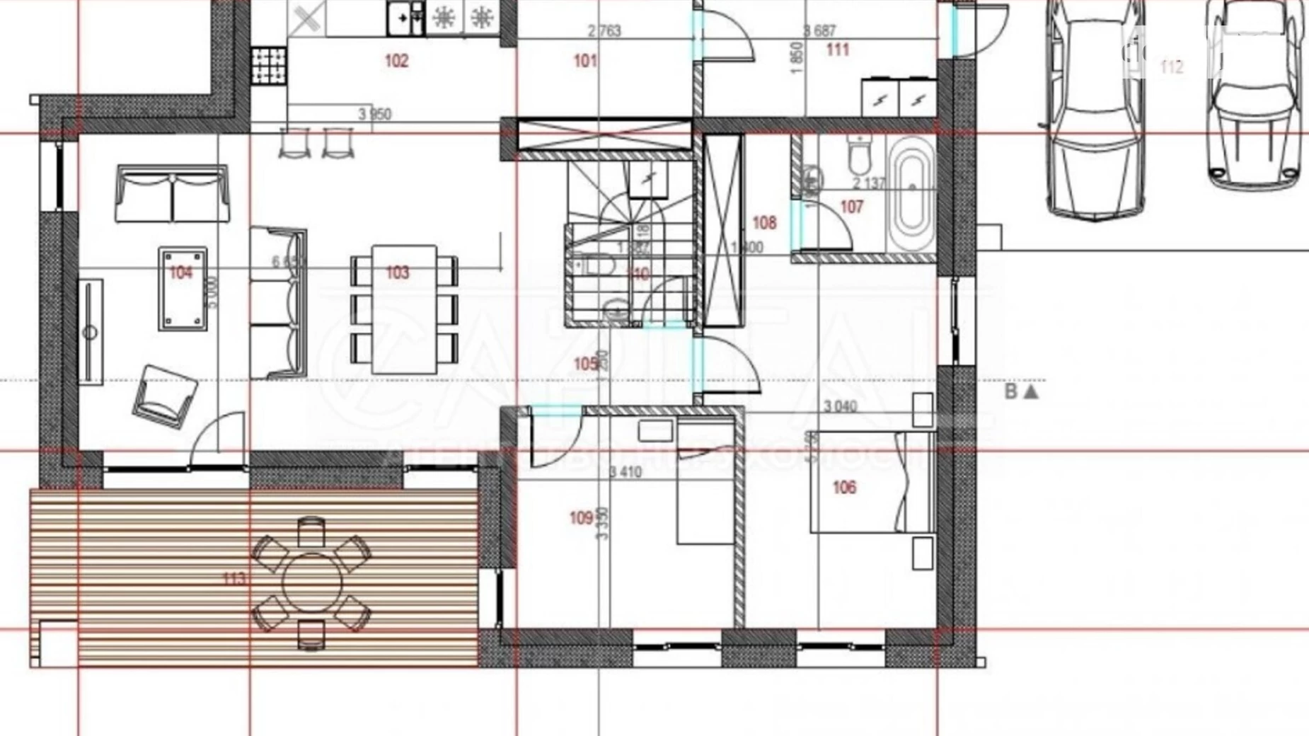 Продается дом на 2 этажа 180 кв. м с камином, Ярослава Мудрого улица