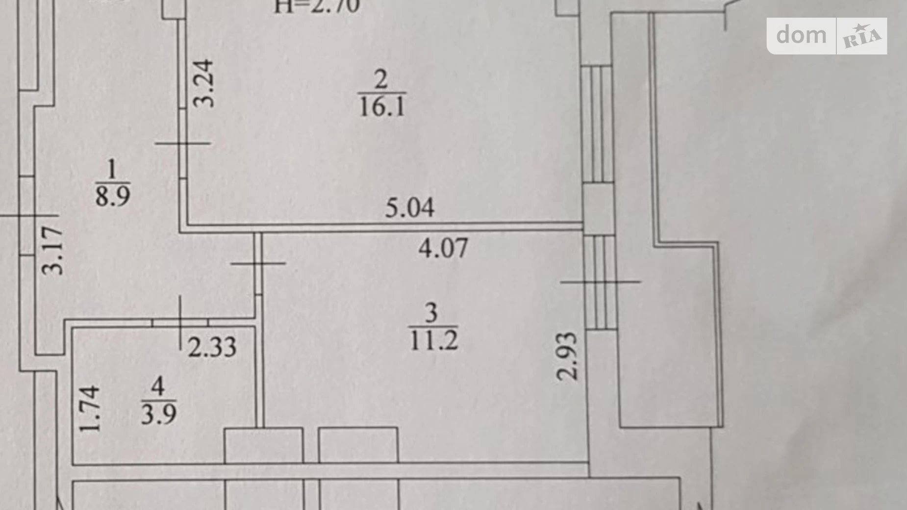 Продается 1-комнатная квартира 42 кв. м в Харькове, ул. Зерновая, 47