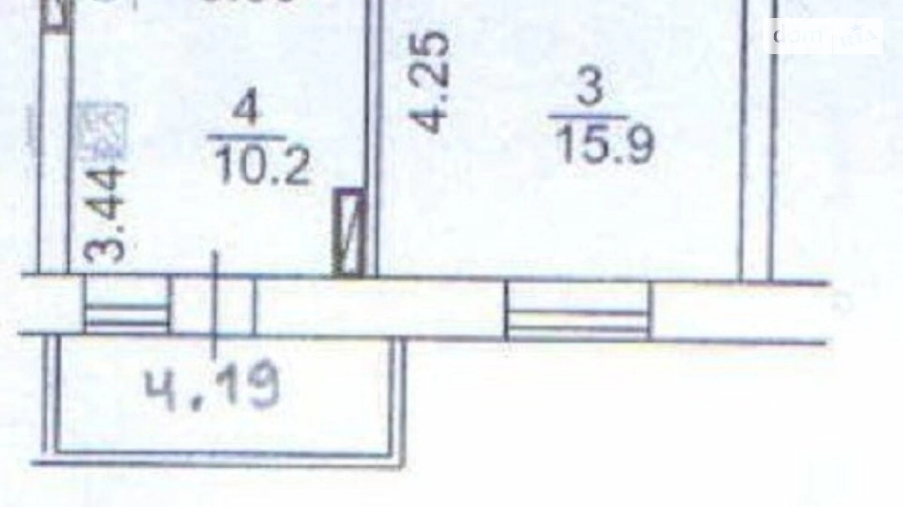 Продается 1-комнатная квартира 44 кв. м в Киеве, ул. Генерала Наумова, 66