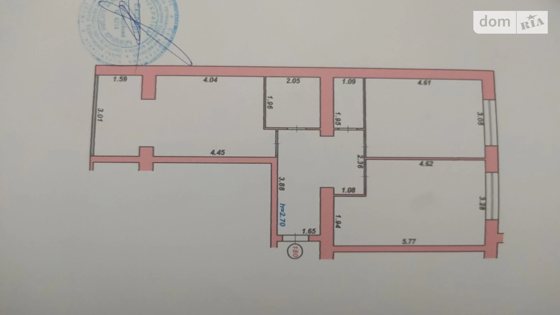 Продается 2-комнатная квартира 66 кв. м в Хмельницком, ул. Героев Крут - фото 3