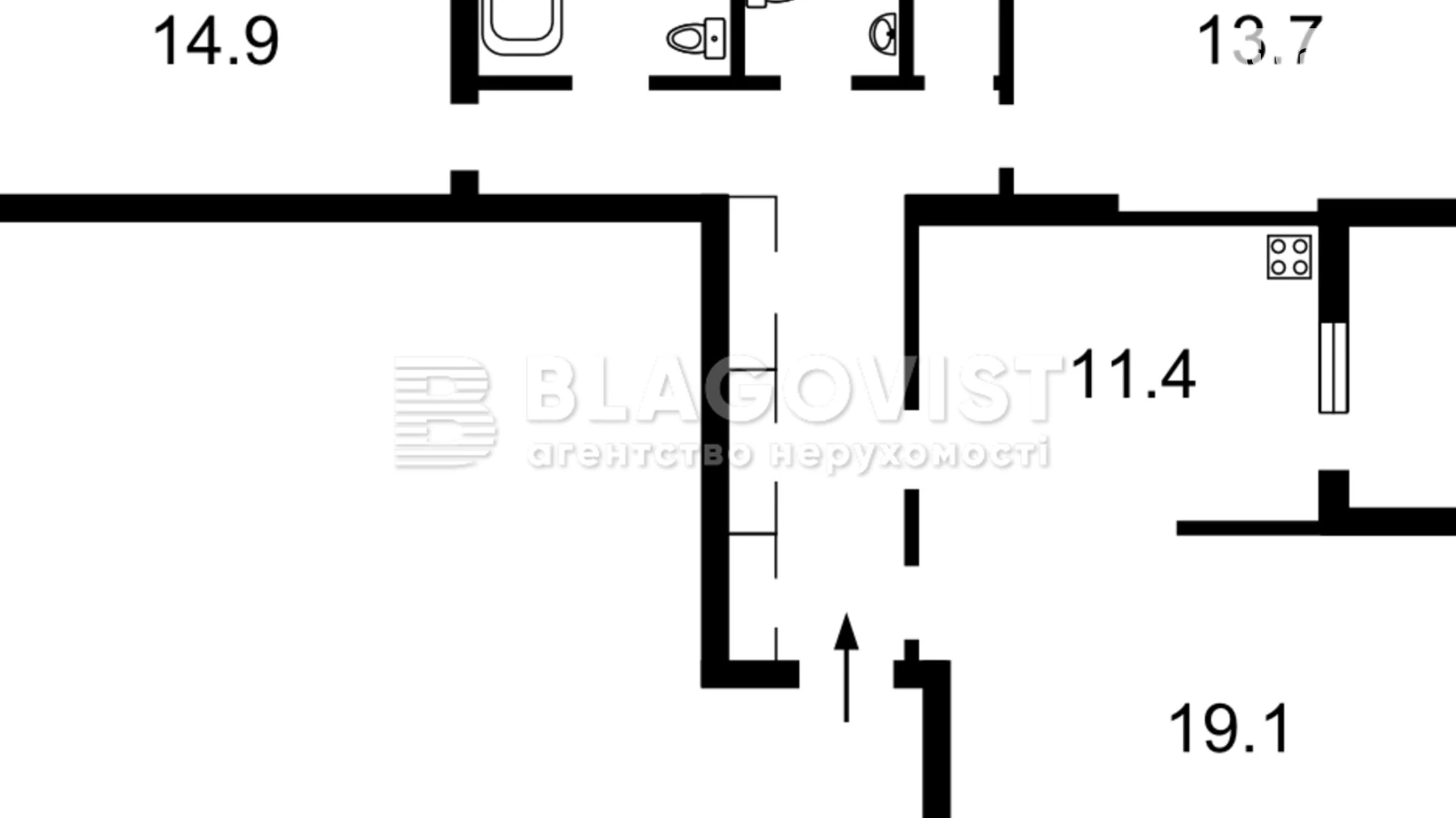 Продається 3-кімнатна квартира 83 кв. м у Києві, вул. Регенераторна, 4/13 - фото 2