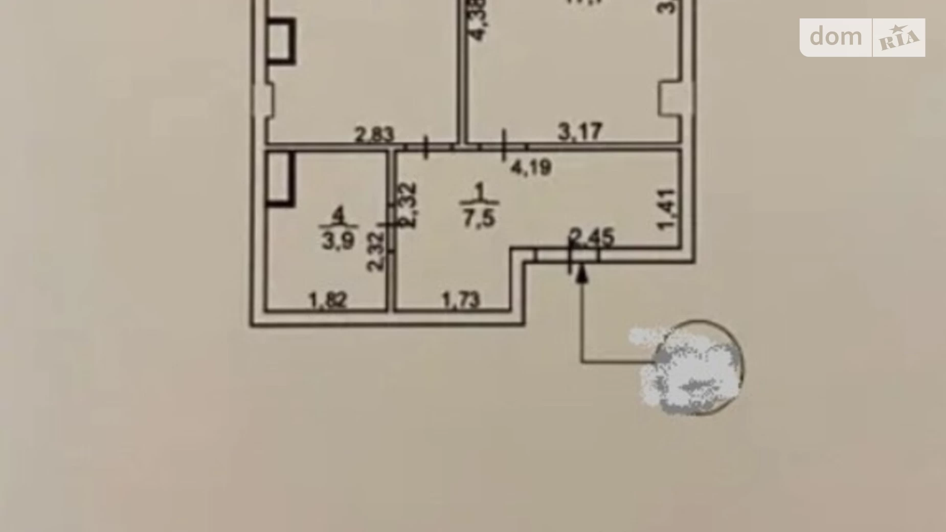 Продается 1-комнатная квартира 45 кв. м в Одессе, ул. Дача Ковалевского, 121 - фото 3