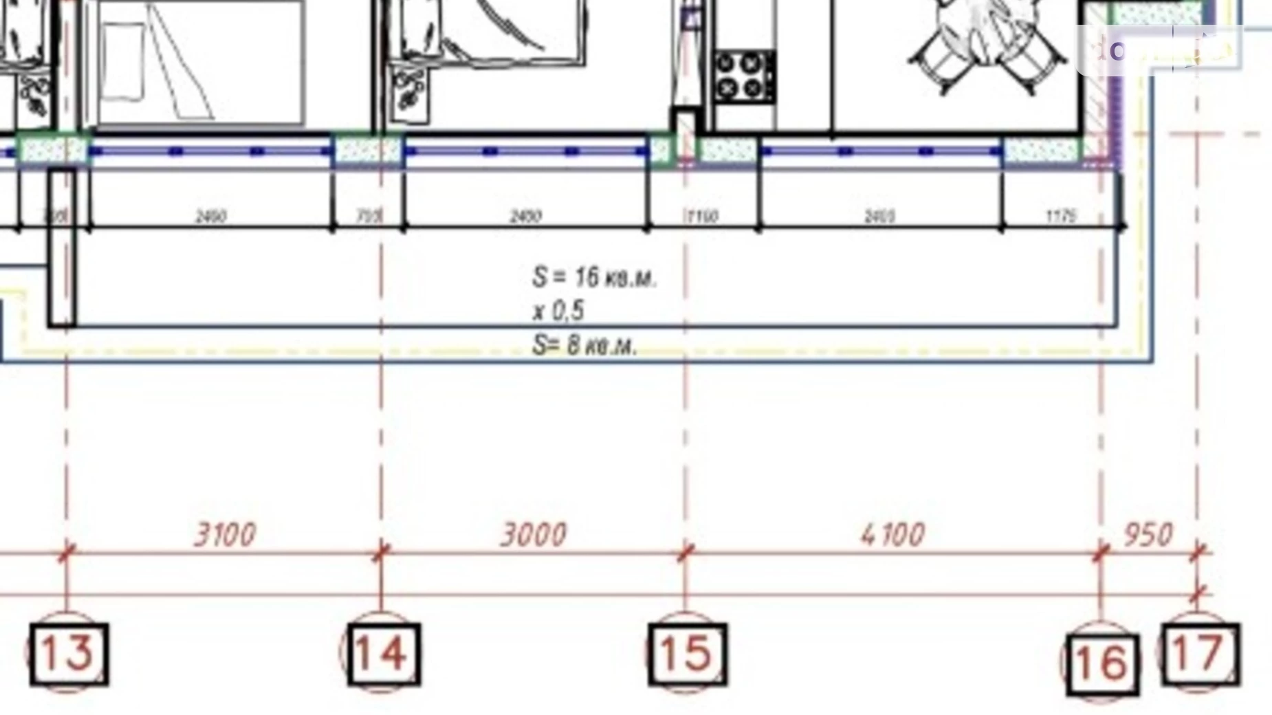 Продается 2-комнатная квартира 65 кв. м в Одессе, ул. Академика Филатова, 1 - фото 5