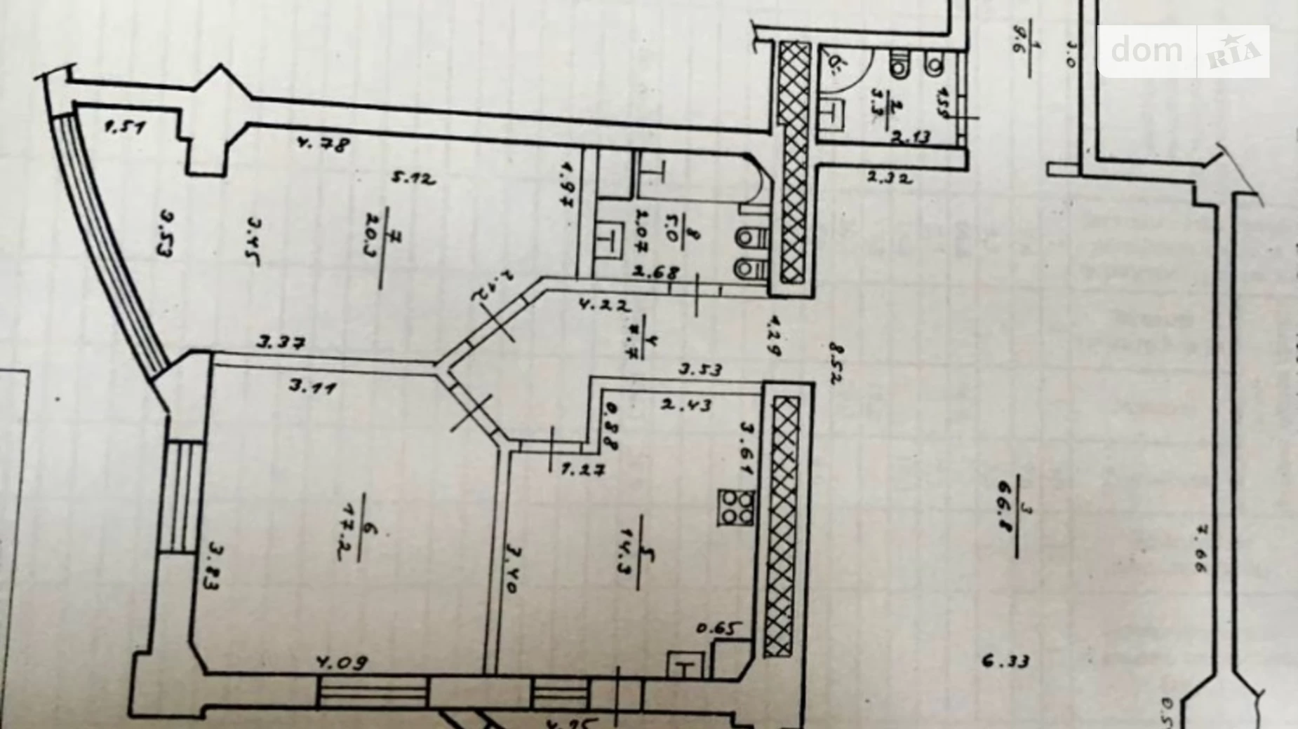 Продается 4-комнатная квартира 150 кв. м в Днепре, ул. Гоголя, 20Б - фото 4