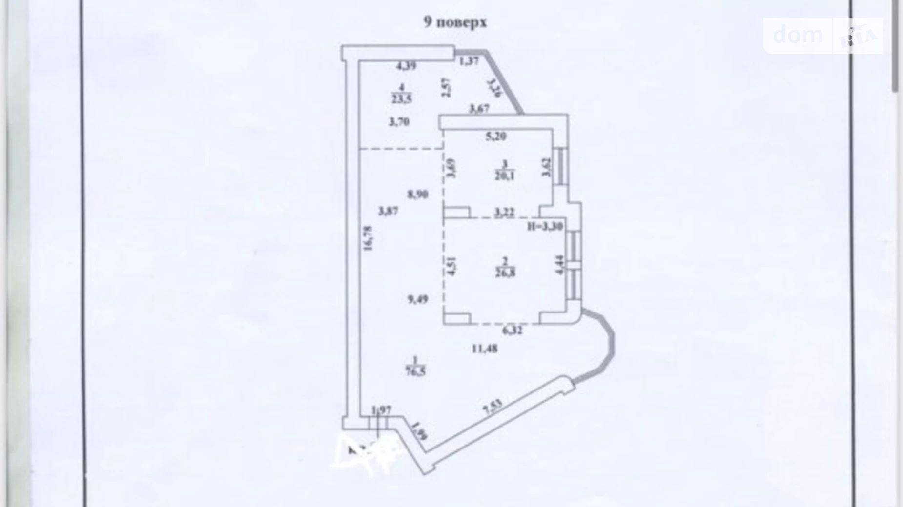 Продается 3-комнатная квартира 147 кв. м в Одессе, бул. Лидерсовский, 5