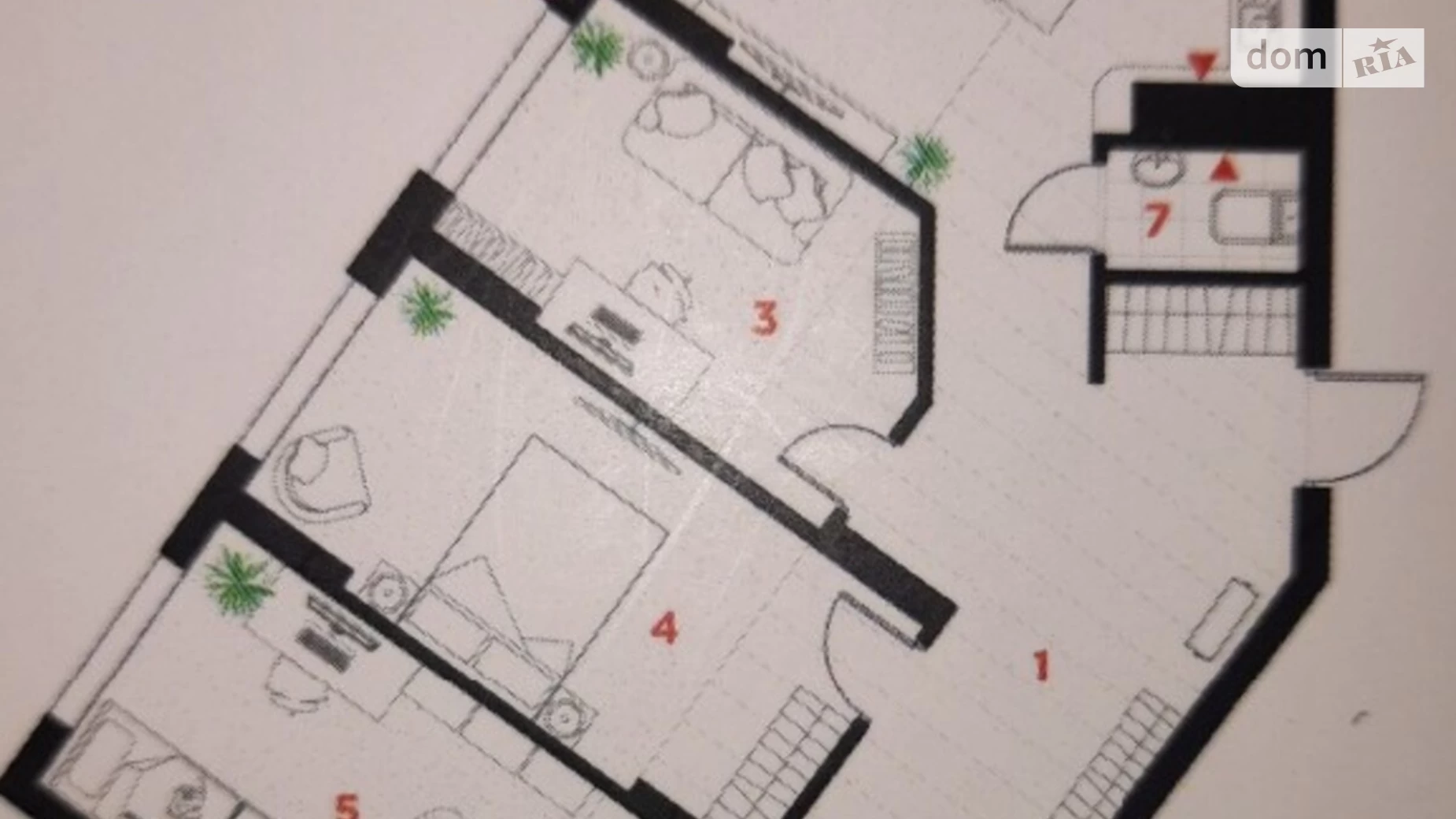 Продается 4-комнатная квартира 89 кв. м в Ивано-Франковске, ул. Крайковского - фото 2