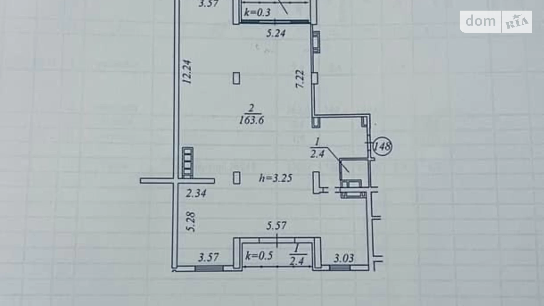 Продается 1-комнатная квартира 170 кв. м в Днепре, спуск Крутогорная, 25