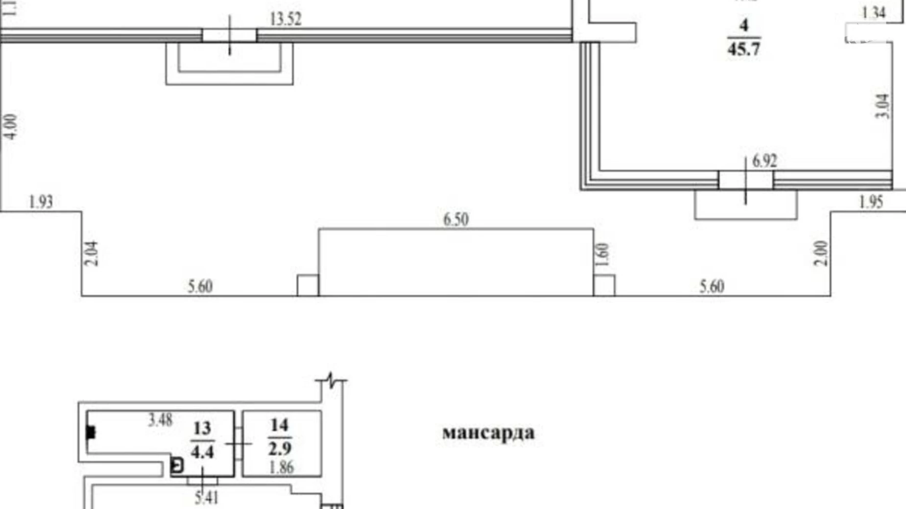 Продається 3-кімнатна квартира 220 кв. м у Одесі, пл. Грецька, 17