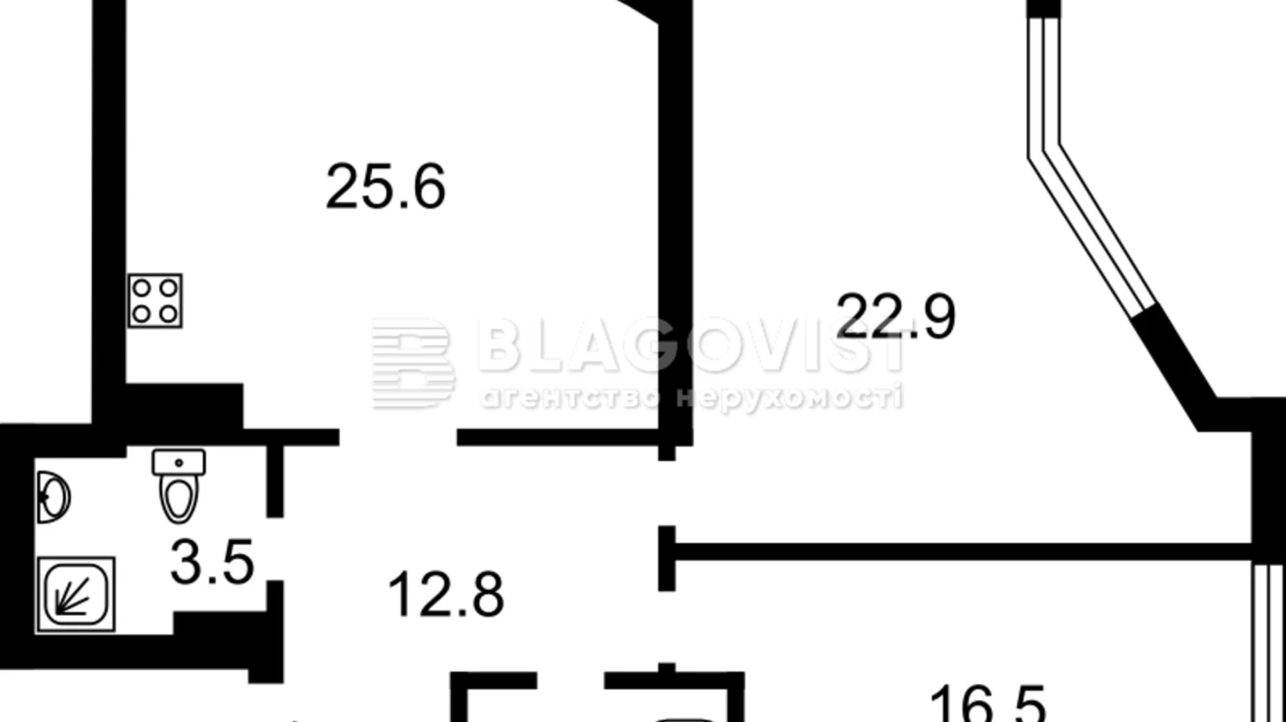 Продается 2-комнатная квартира 87 кв. м в Киеве, ул. Антоновича(Горького), 109 - фото 2