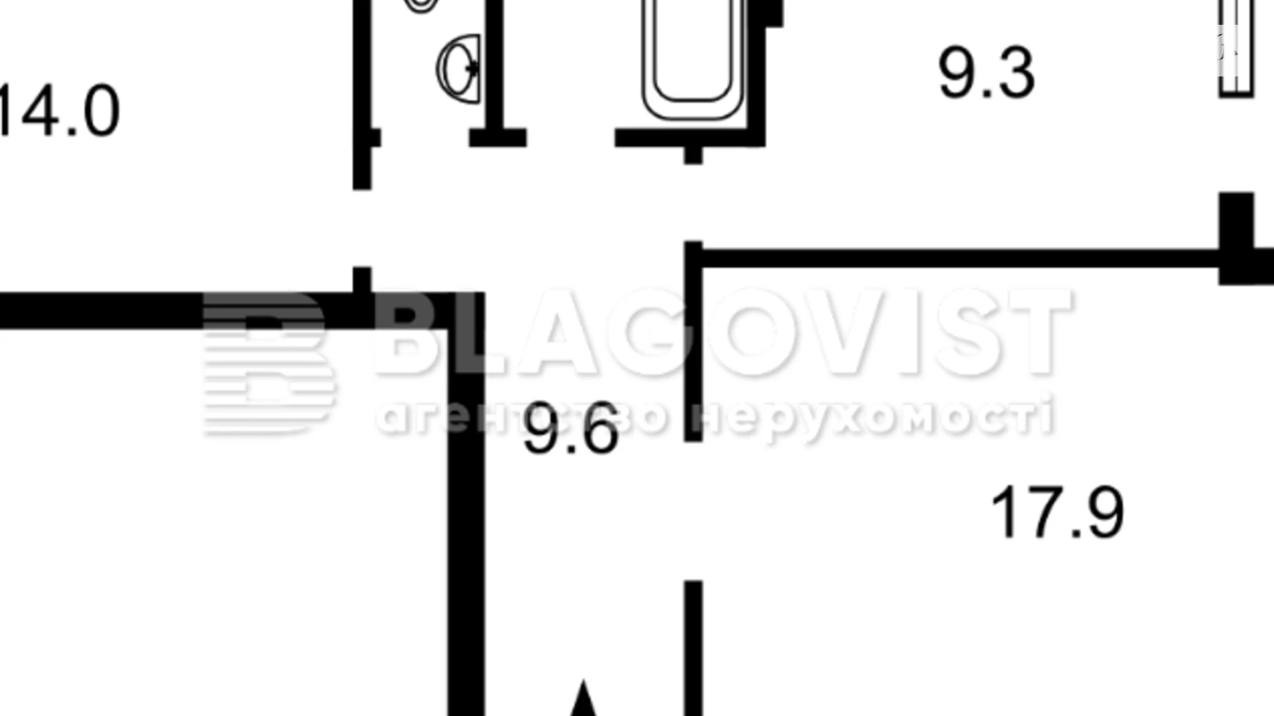 Продается 2-комнатная квартира 72 кв. м в Киеве, ул. Драгоманова, 6/1 - фото 5