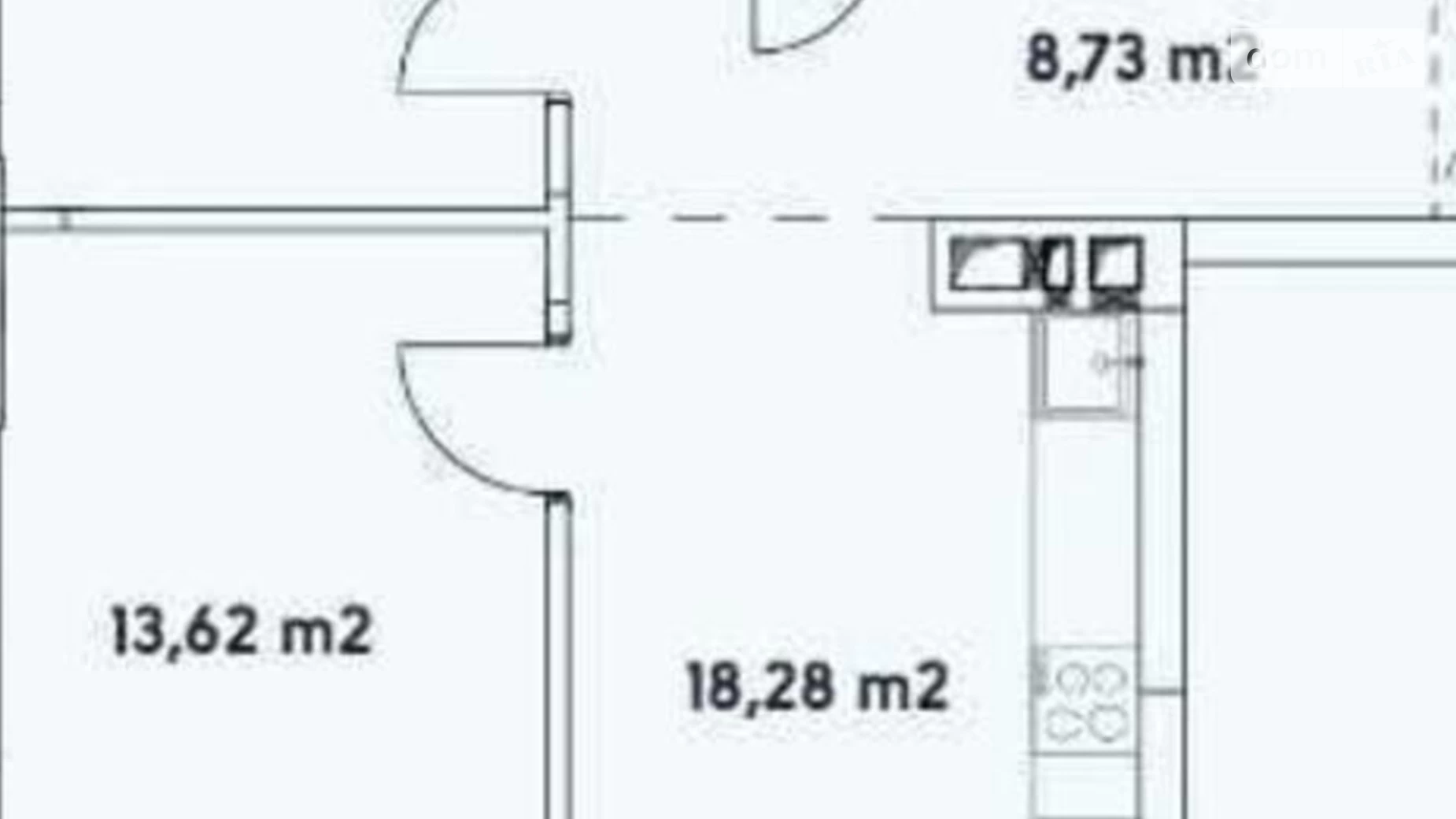 Продается 2-комнатная квартира 59 кв. м в Киеве, просп. Правды, 45А