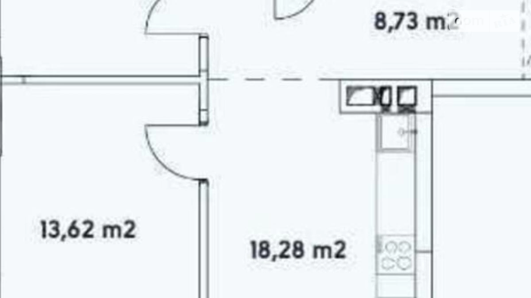 Продается 2-комнатная квартира 59 кв. м в Киеве, ул. Семьи Кристеров, 20